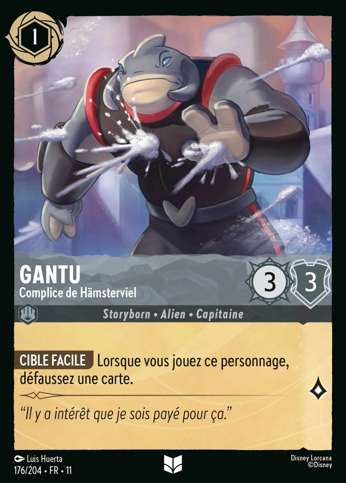 Gantu - Complice de Hämsterviel — Winterspell — Lorcana
