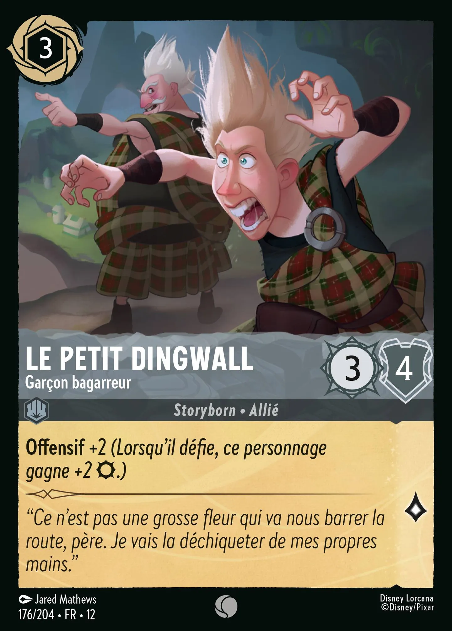 Le Petit Dingwall - Garçon bagarreur — Wilds Unknown — Lorcana