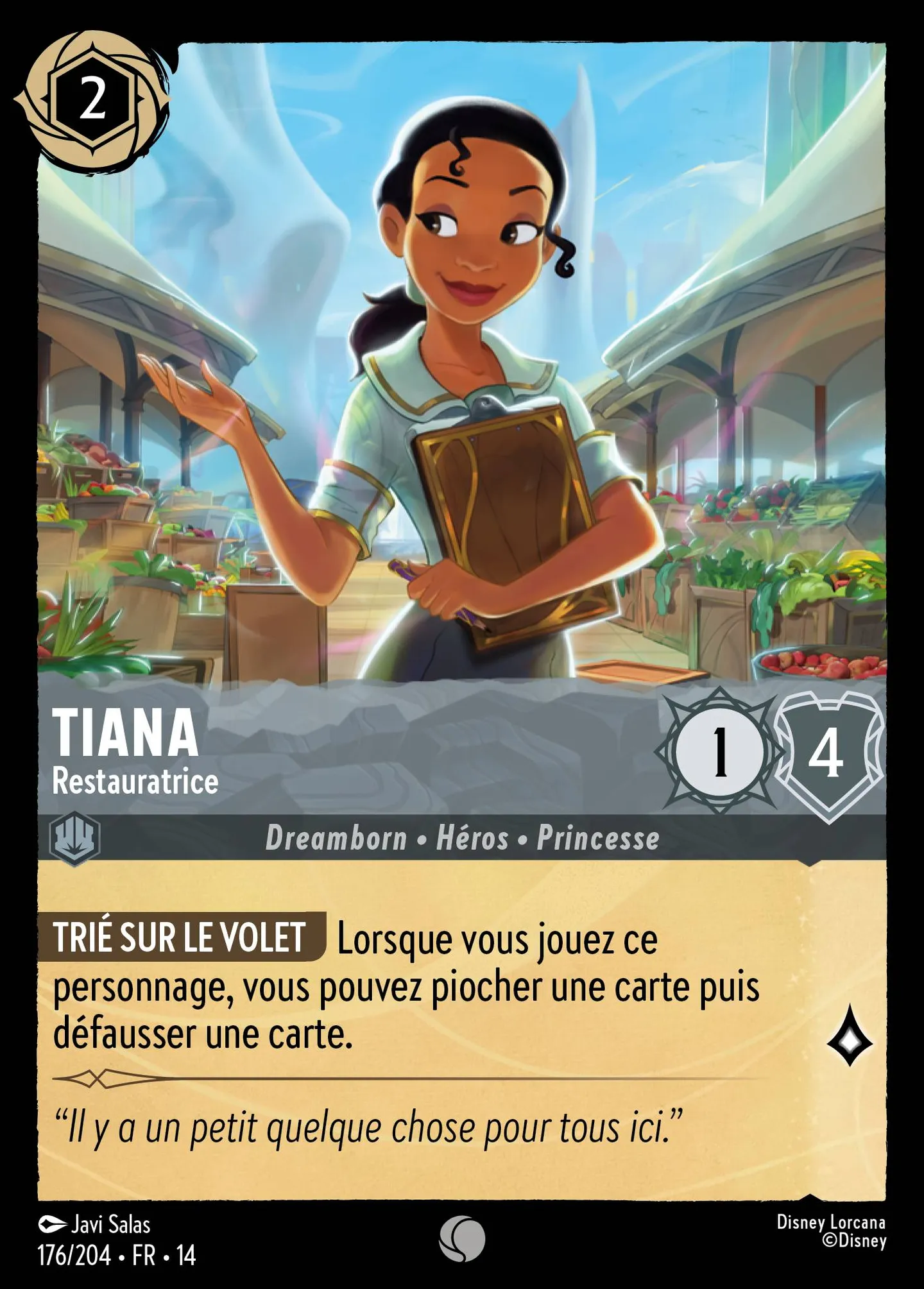 Tiana - Restauratrice — Hyperia City — Lorcana