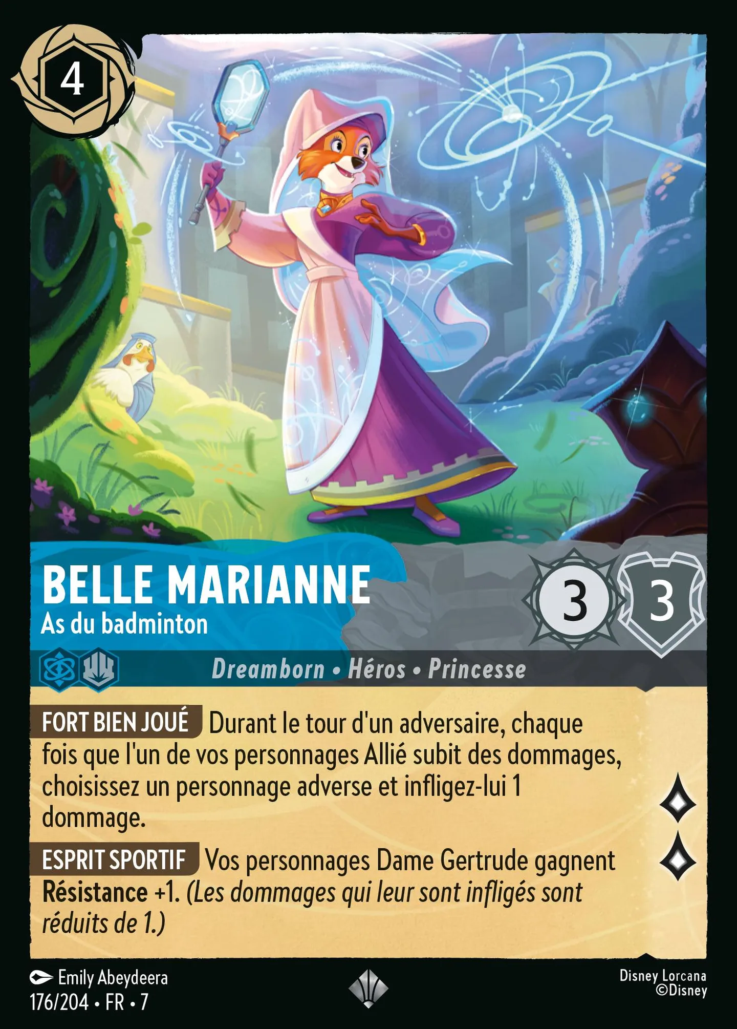 Belle Marianne - As du badminton — Archazia's Island — Lorcana