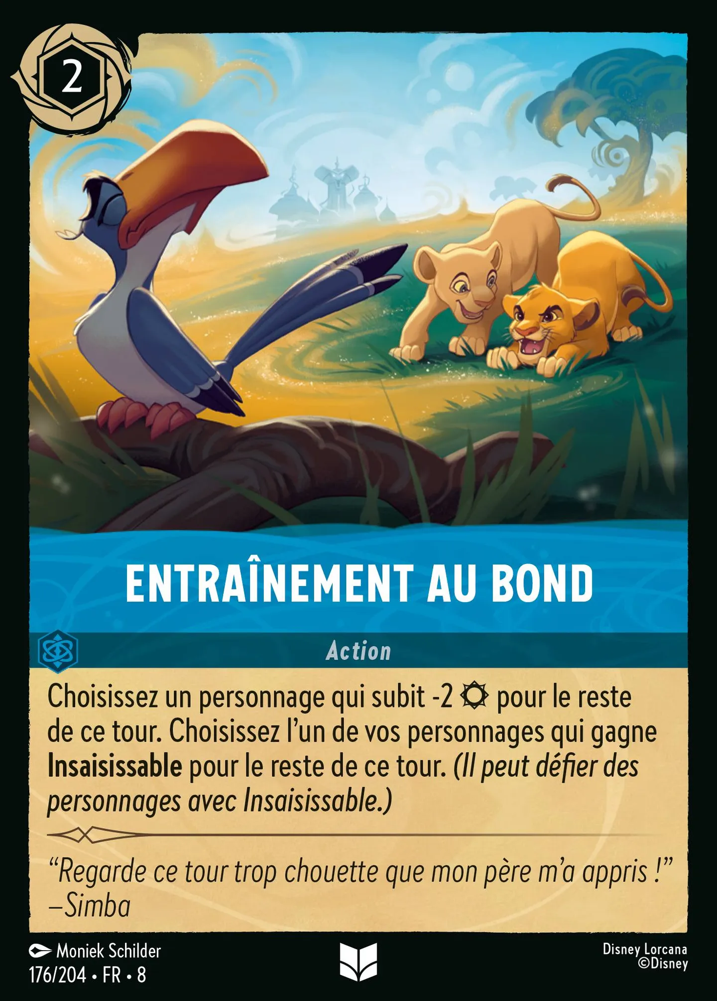 Entraînement au bond — The Reign of Jafar — Lorcana