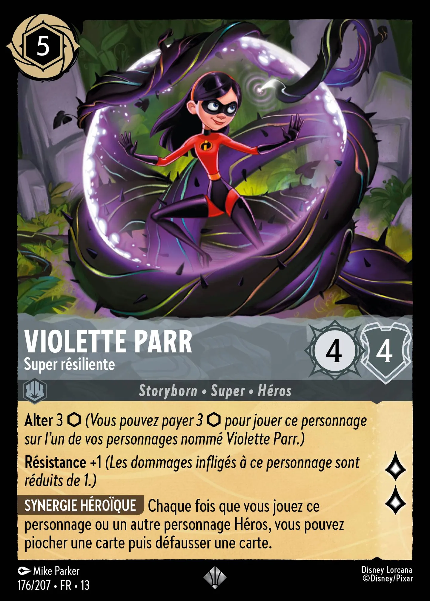 Violette Parr - Super résiliente — Attack of the Vine! — Lorcana