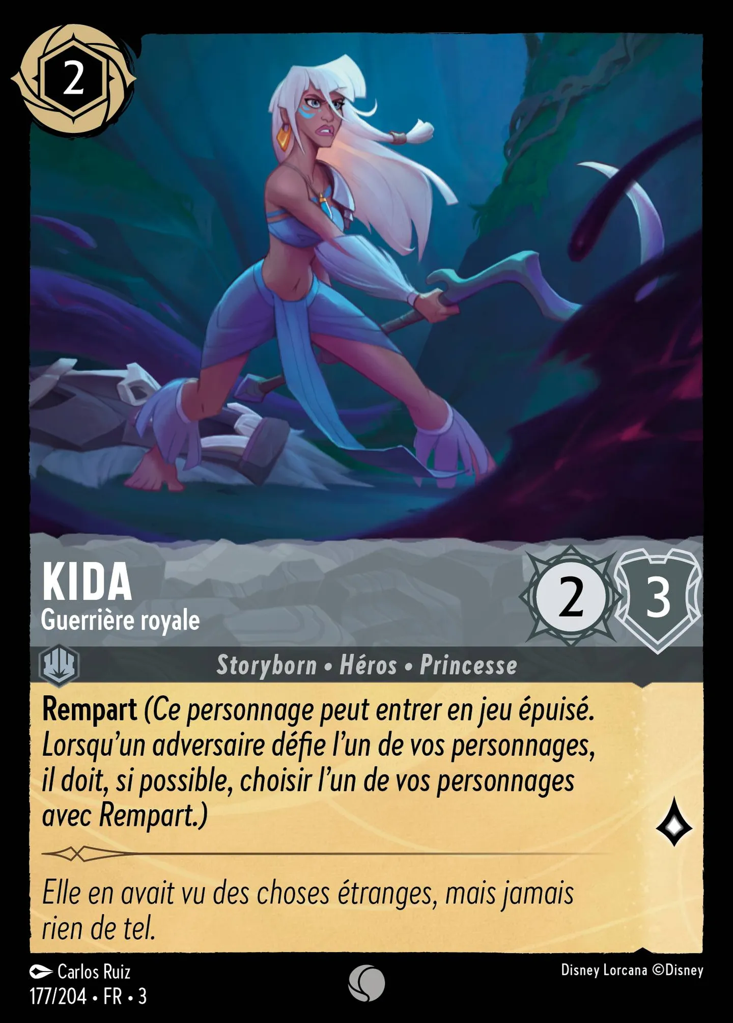 Kida - Guerrière royale — Into the Inklands — Lorcana