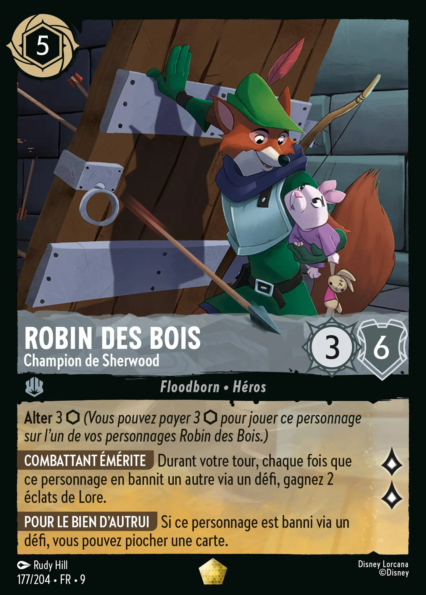 Robin des Bois - Champion de Sherwood — Fabled — Lorcana
