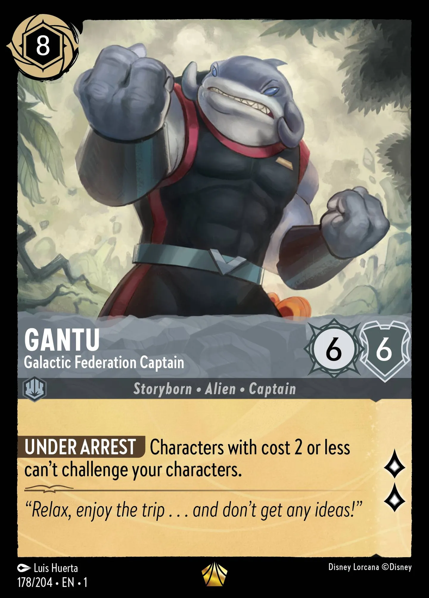 Gantu - Galactic Federation Captain — The First Chapter — Lorcana