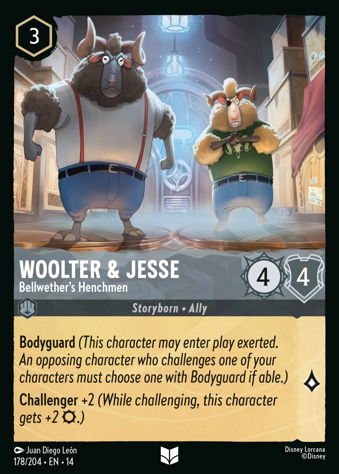 Woolter & Jesse - Bellwether's Henchmen — Hyperia City — Lorcana