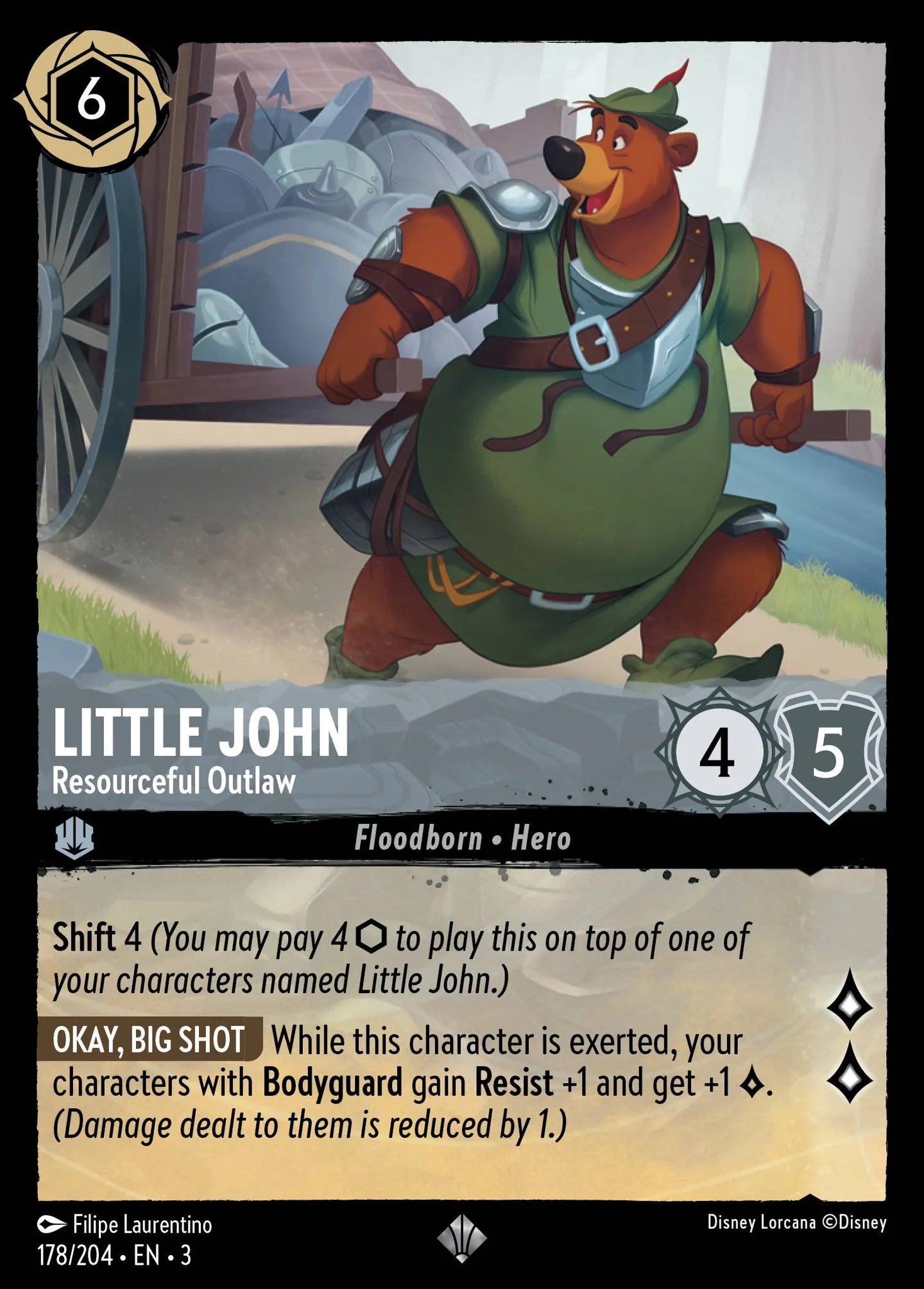 Little John - Resourceful Outlaw — Into the Inklands — Lorcana