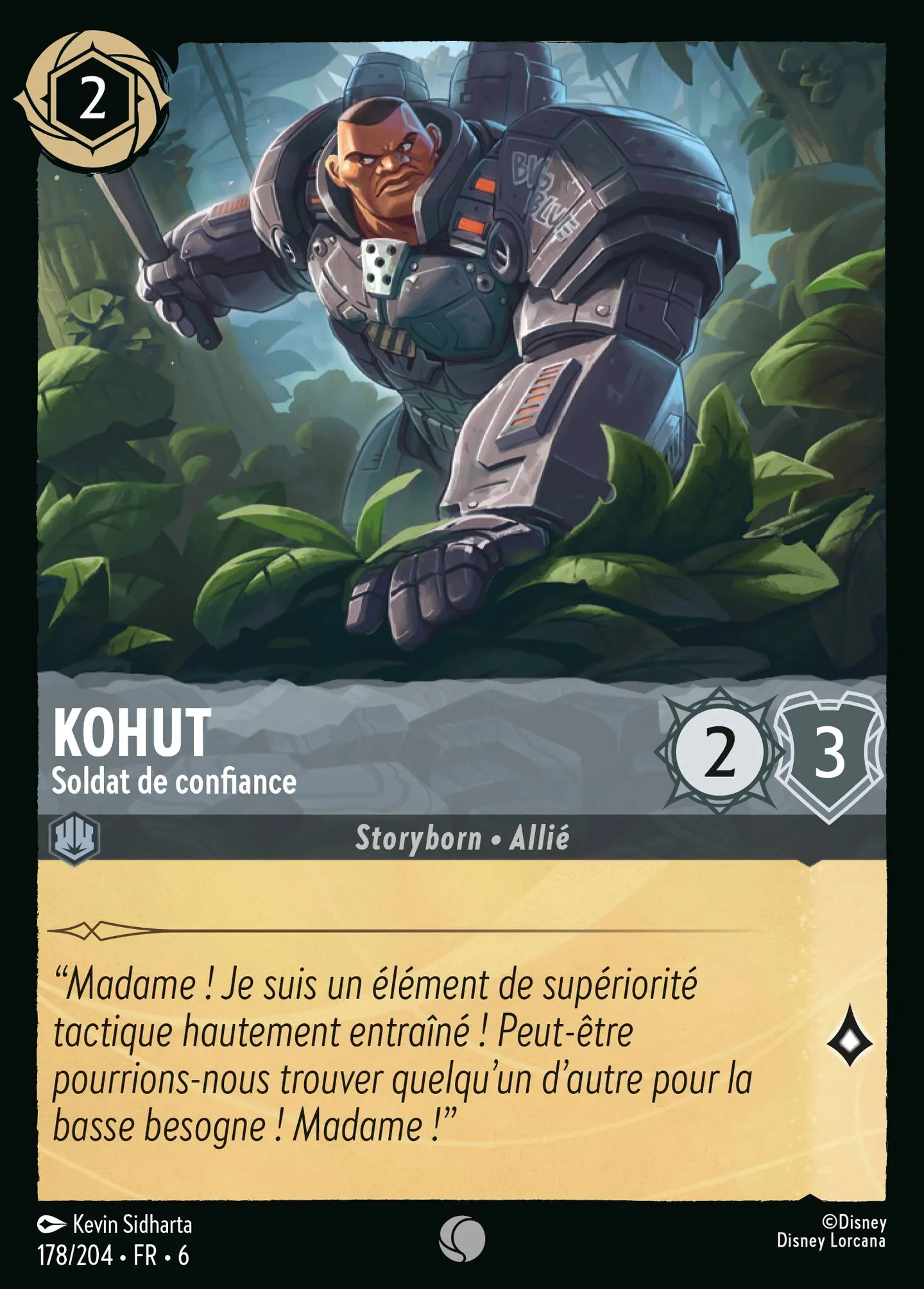 Kohut - Soldat de confiance — Azurite Sea — Lorcana