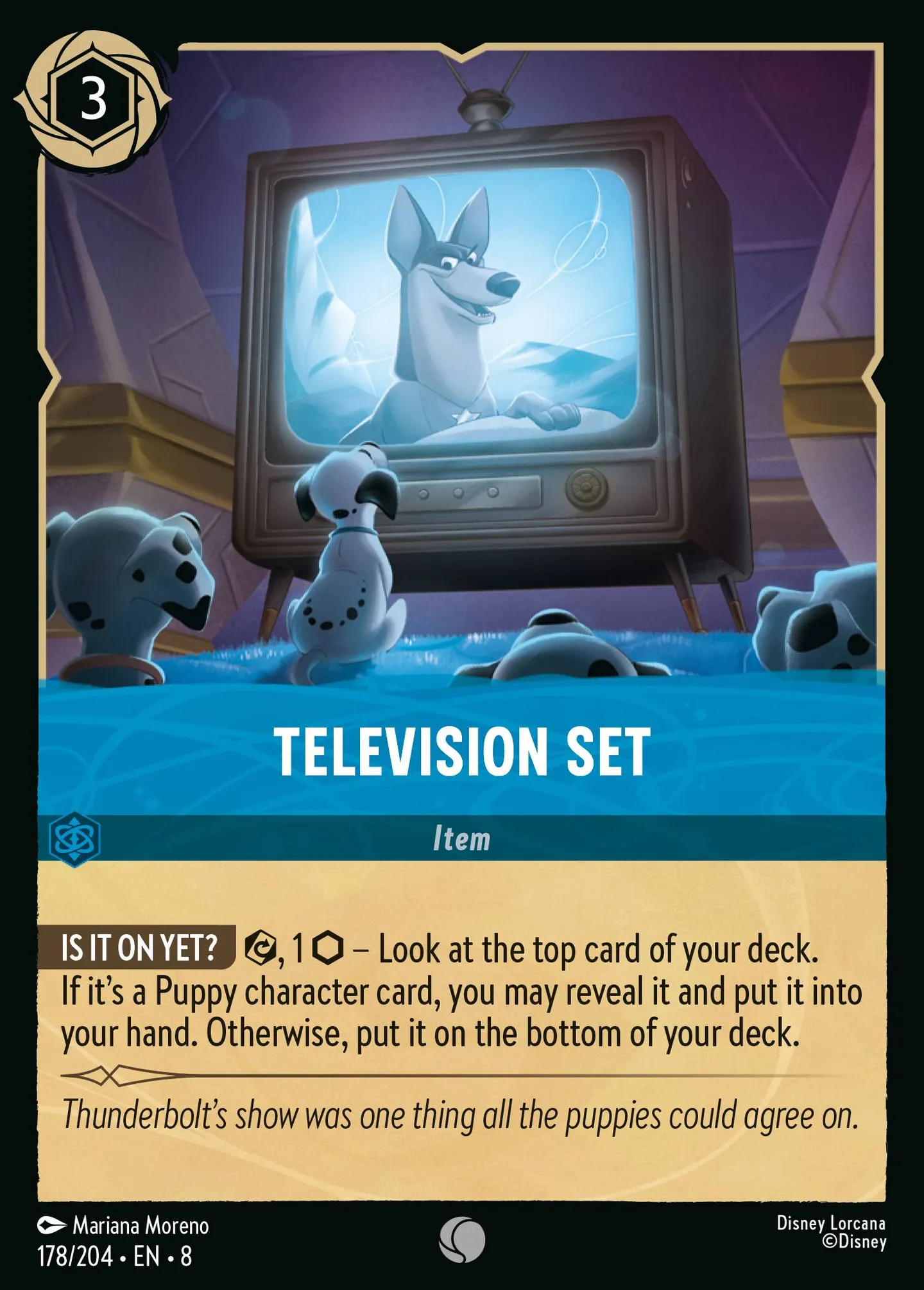 Poste de télévision — The Reign of Jafar — Lorcana