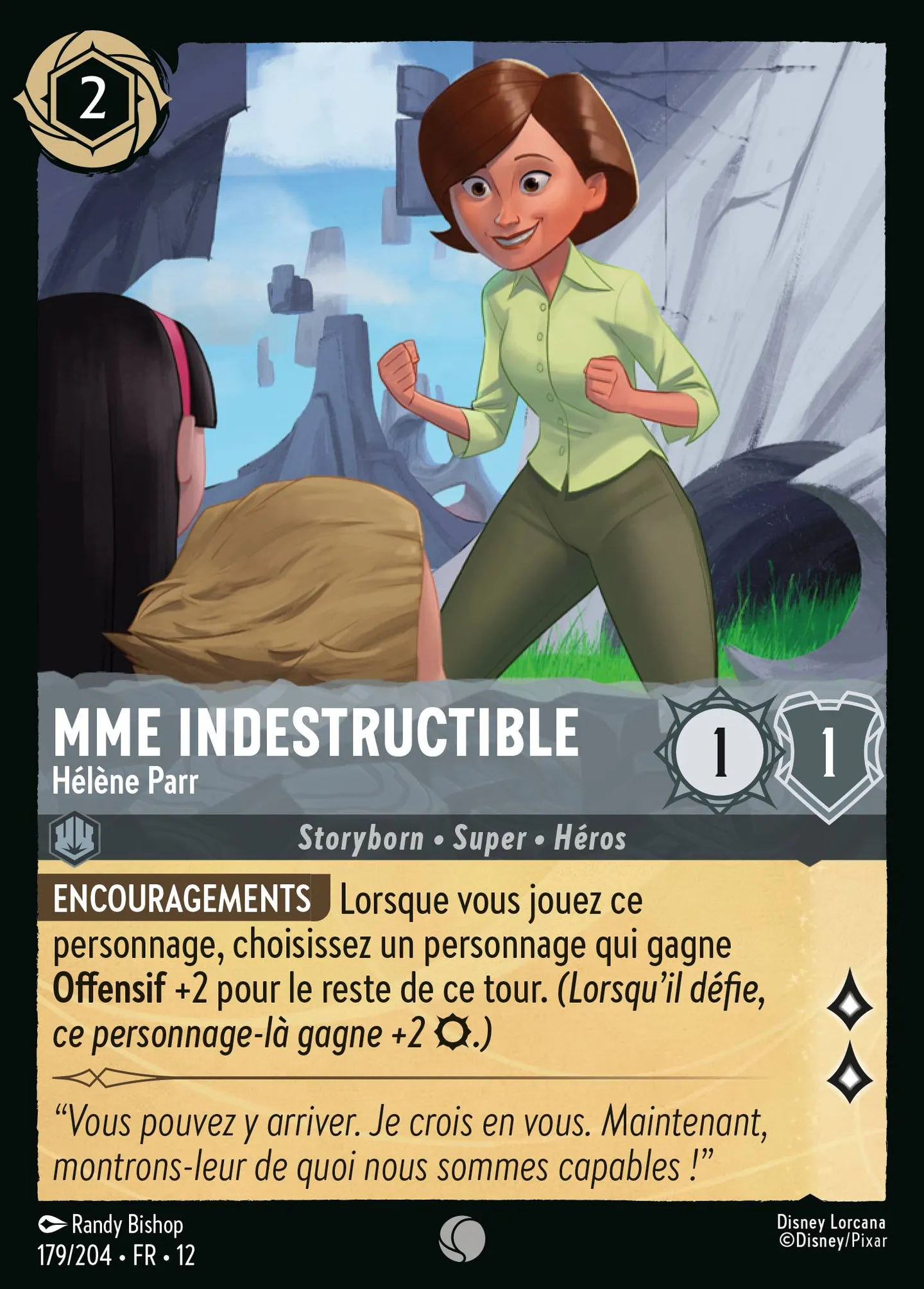 Mme Indestructible - Hélène Parr — Wilds Unknown — Lorcana