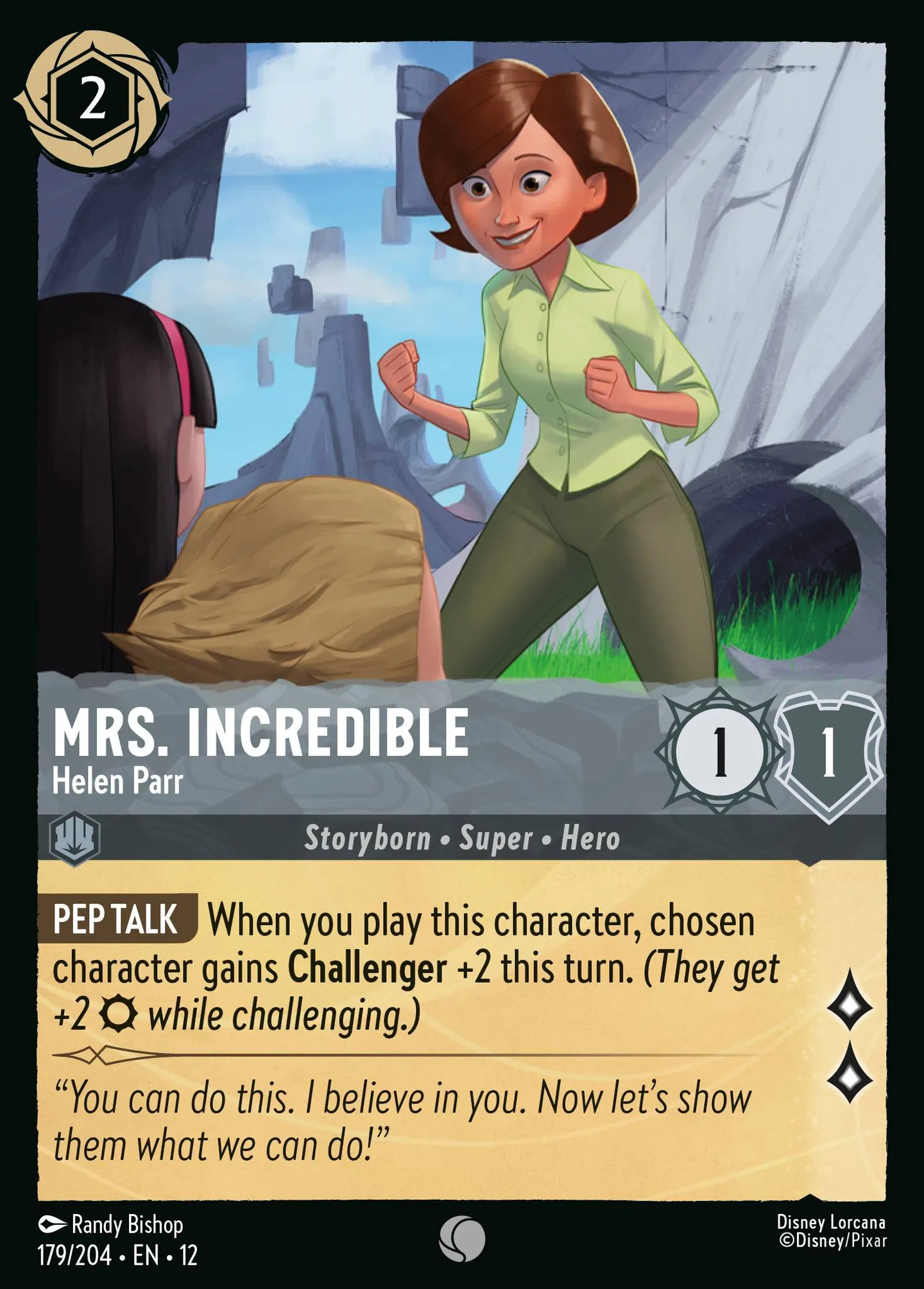 Mrs. Incredible - Helen Parr — Wilds Unknown — Lorcana