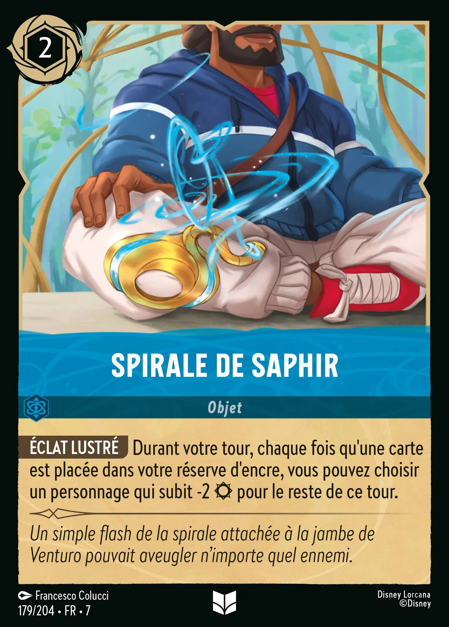 Spirale de Saphir — Archazia's Island — Lorcana
