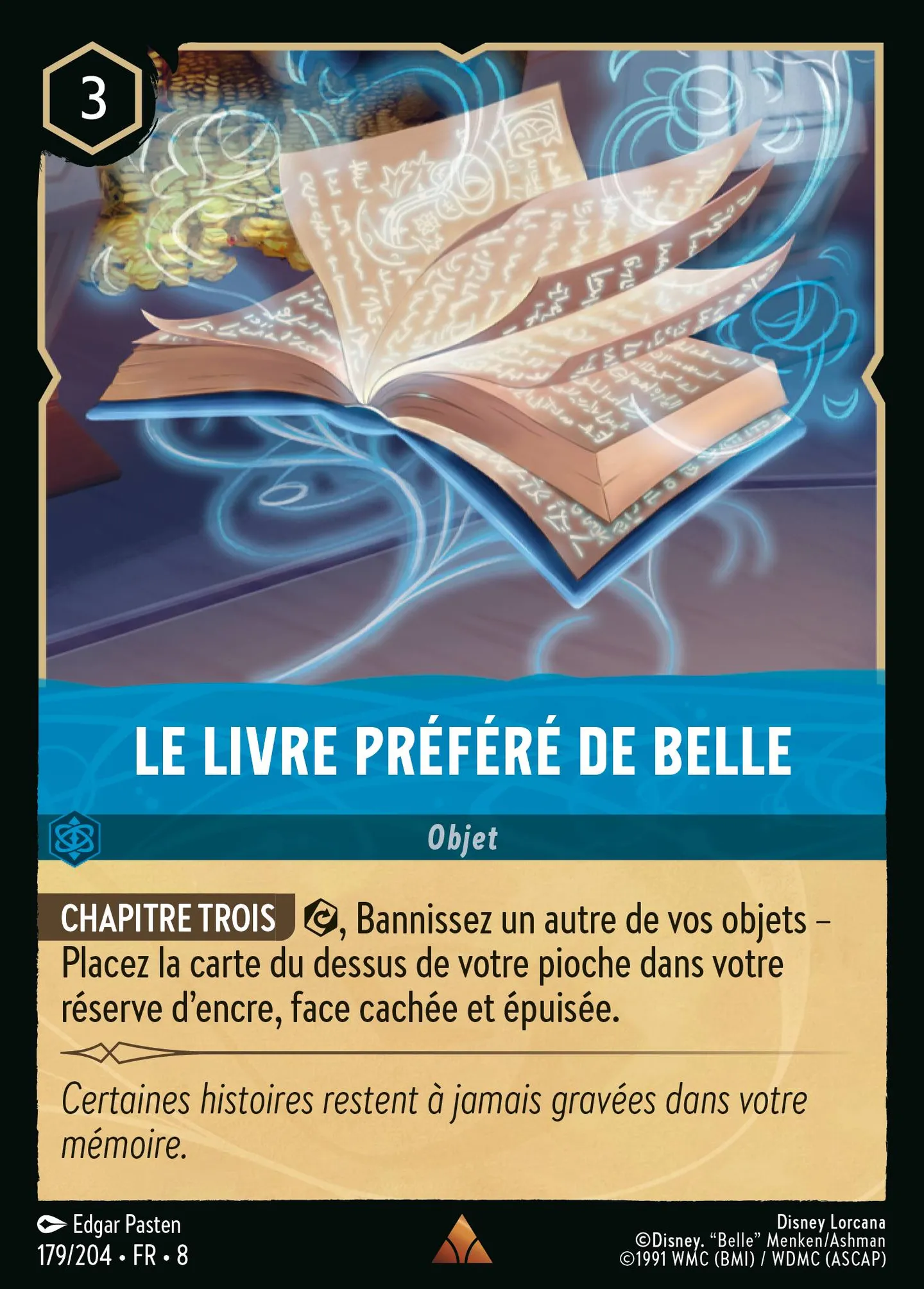 Le livre préféré de Belle — The Reign of Jafar — Lorcana