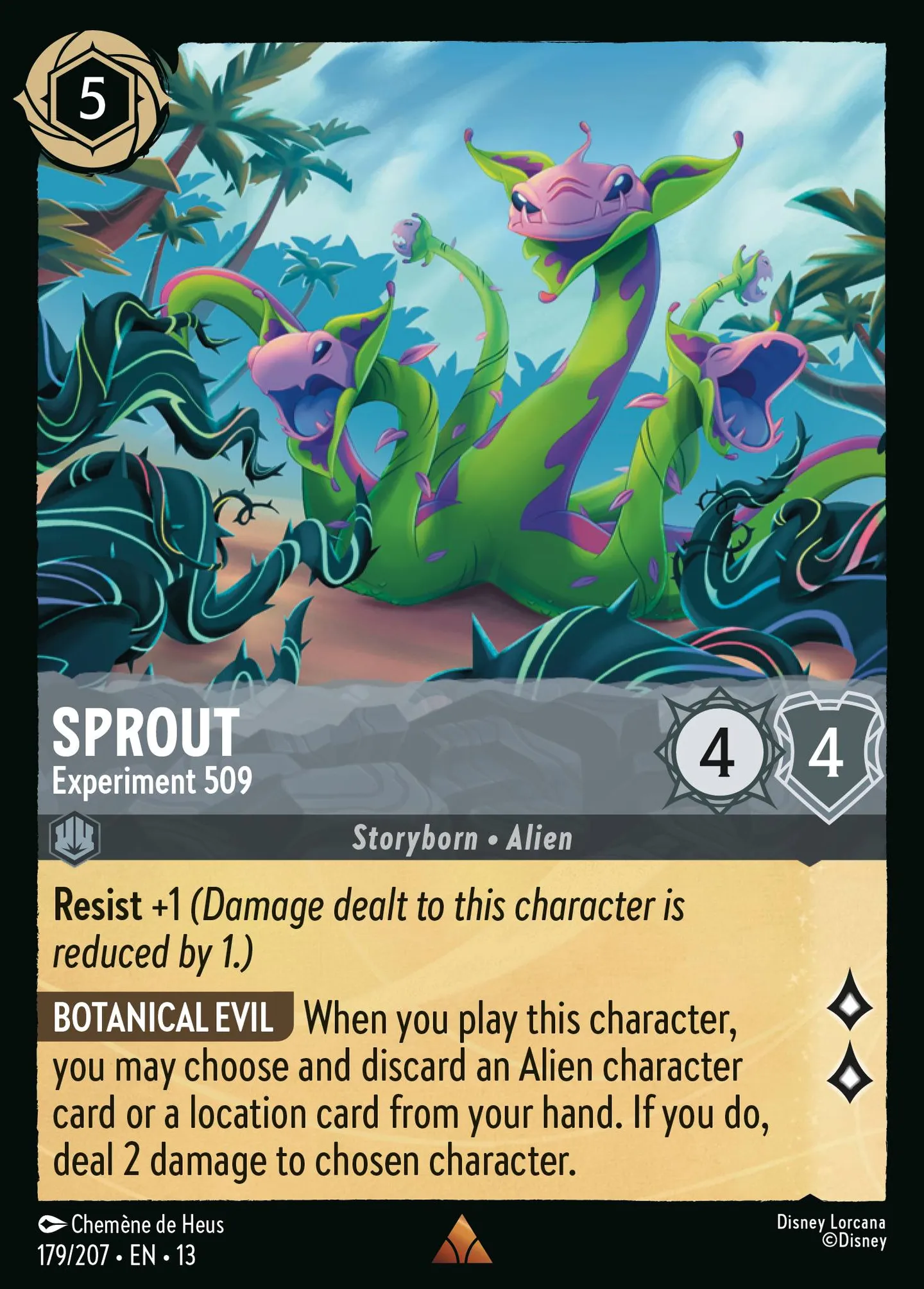 Sprout - Experiment 509 — Attack of the Vine! — Lorcana