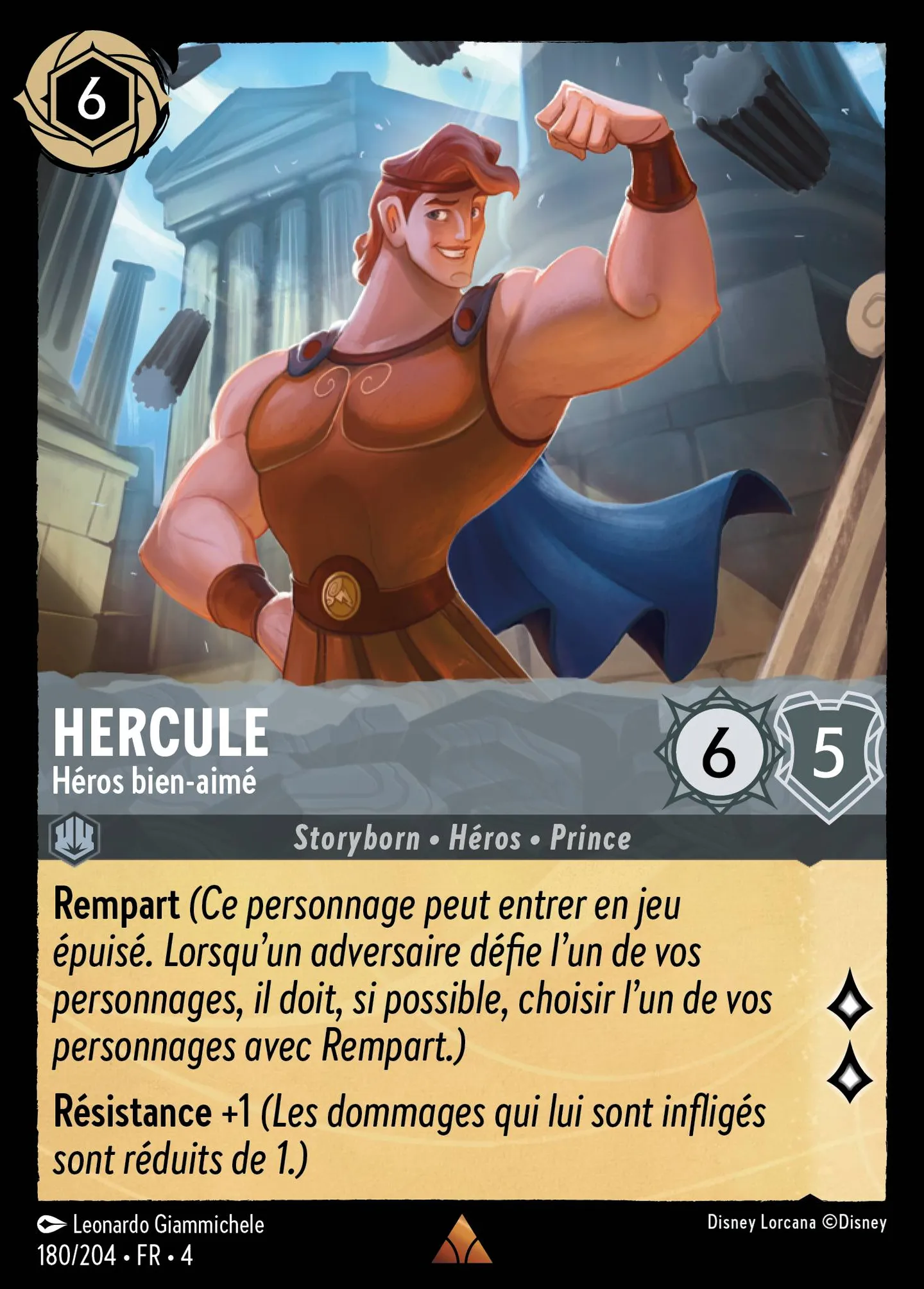 Hercule - Héros bien-aimé — Ursula's Return — Lorcana