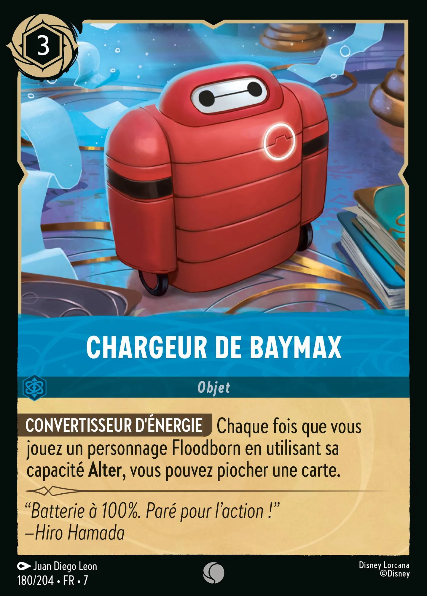 Chargeur de Baymax — Archazia's Island — Lorcana