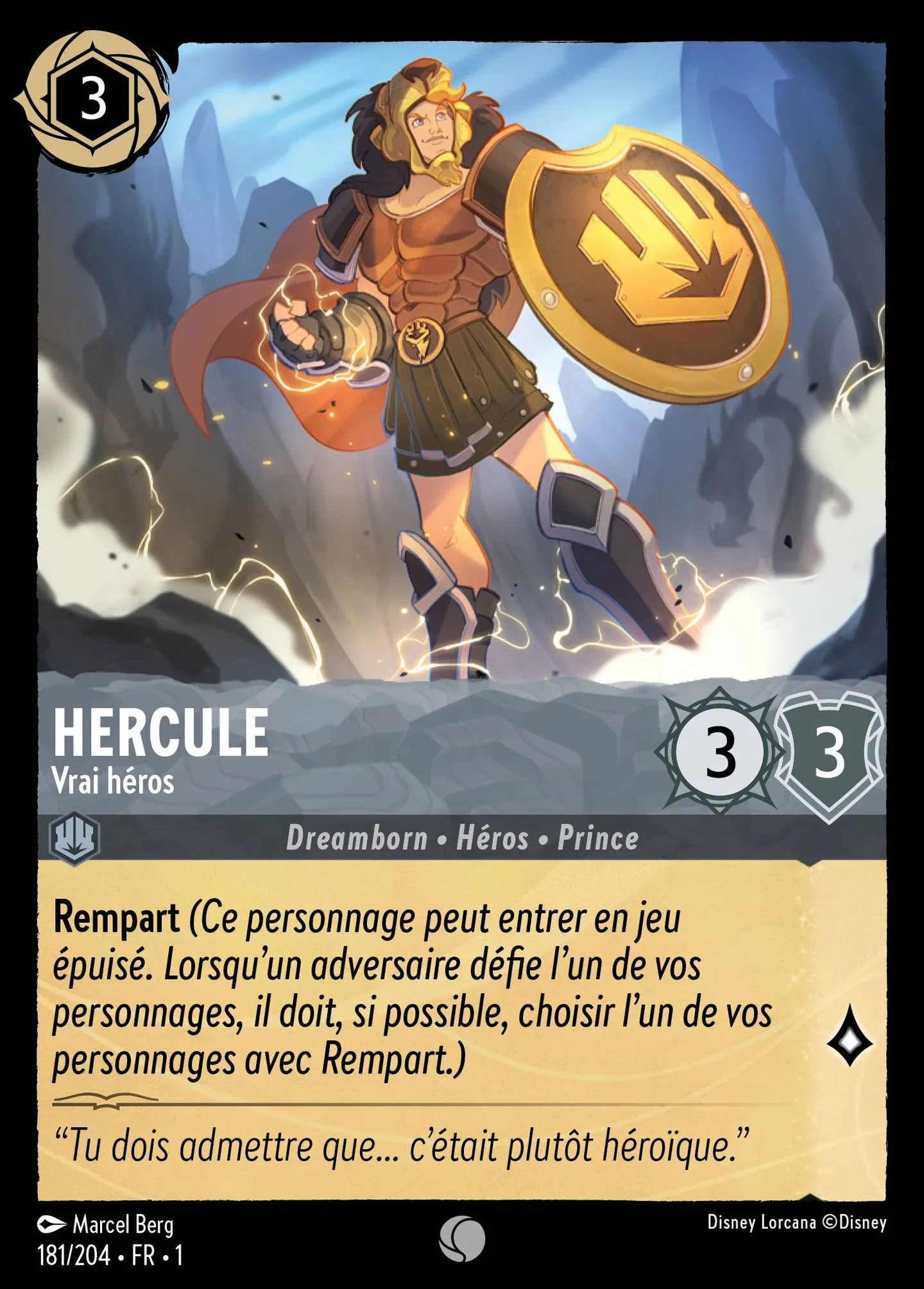 Hercule - Vrai héros — The First Chapter — Lorcana