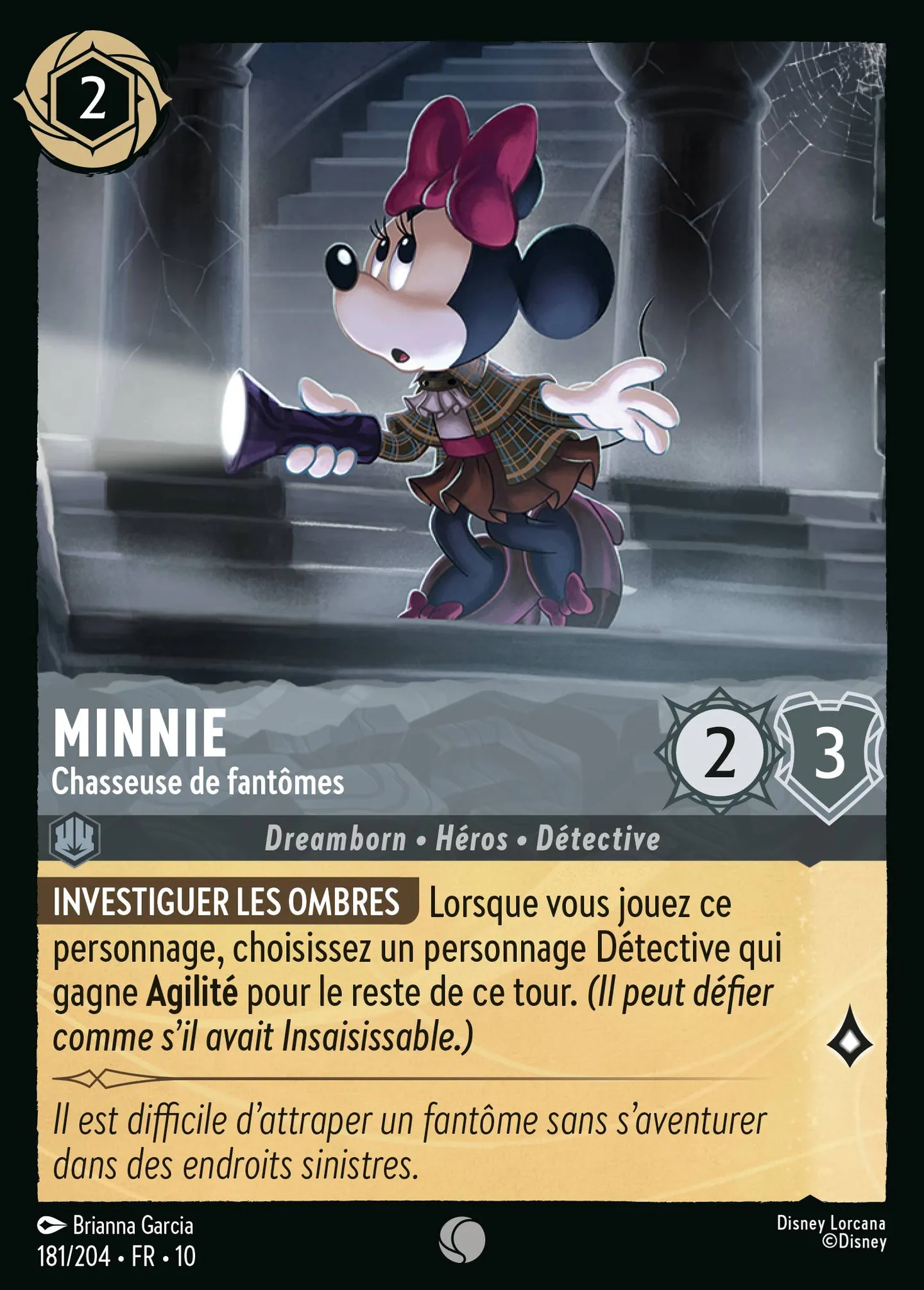 Minnie - Chasseuse de fantômes — Whispers in the Well — Lorcana