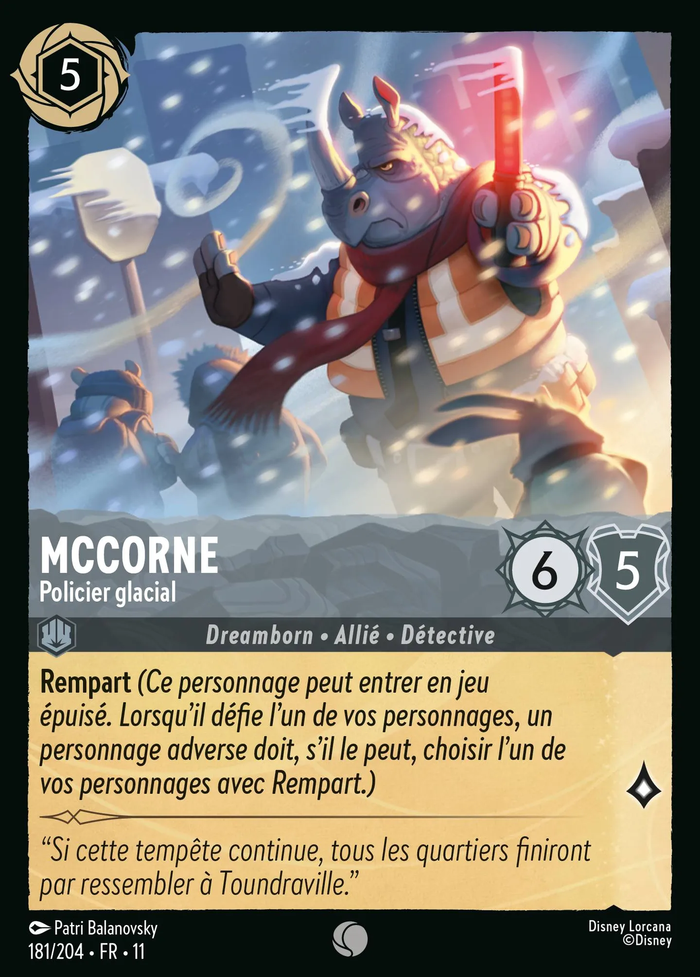 McCorne - Policier glacial — Winterspell — Lorcana
