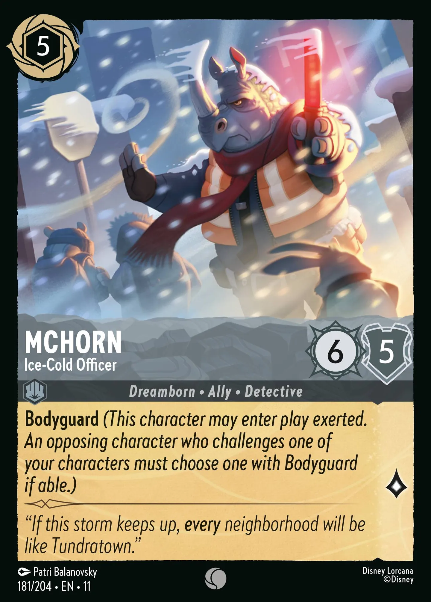 McCorne - Policier glacial — Winterspell — Lorcana