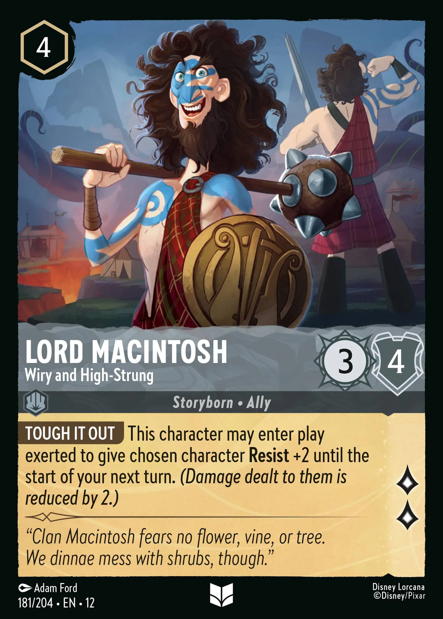 Lord Macintosh - Wiry and High-Strung — Wilds Unknown — Lorcana