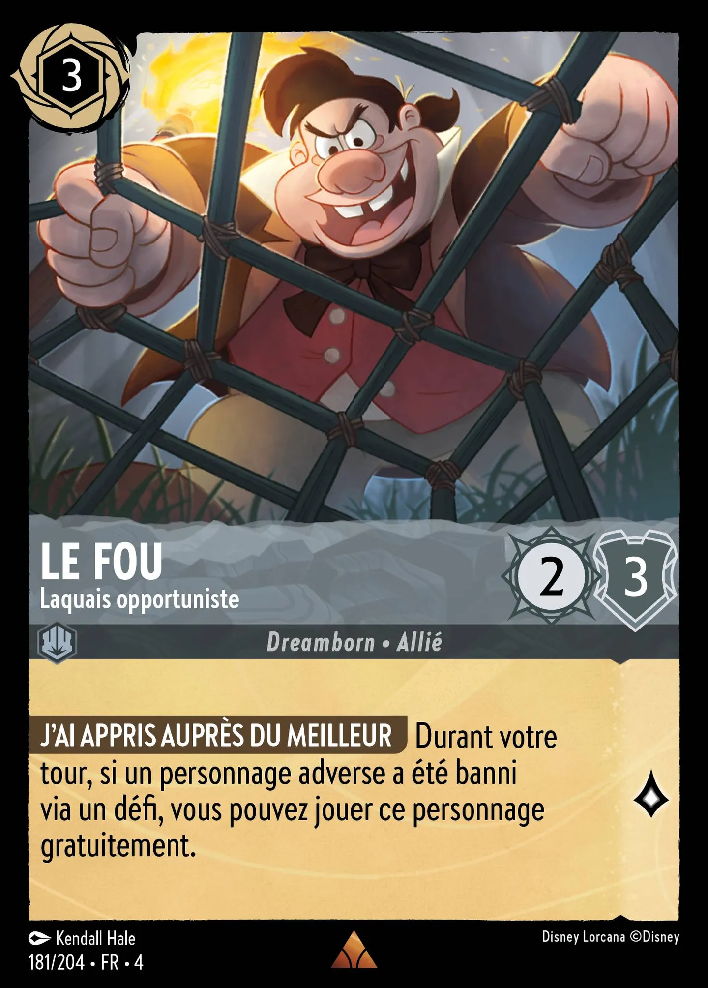 Le Fou - Laquais opportuniste — Ursula's Return — Lorcana