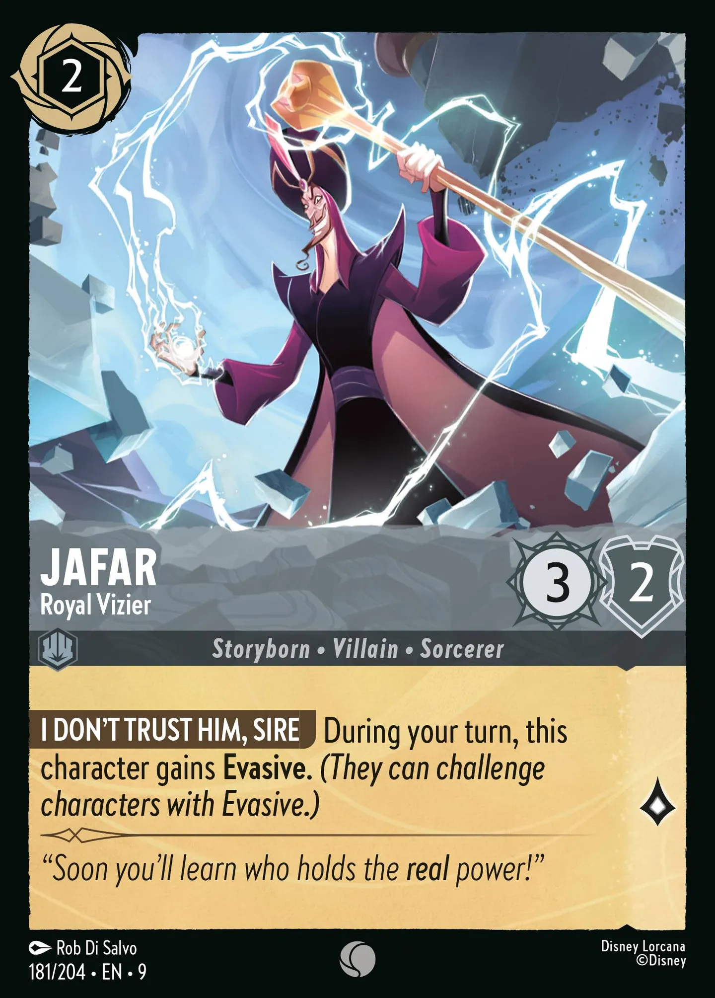 Jafar - Grand Vizir — Fabled — Lorcana