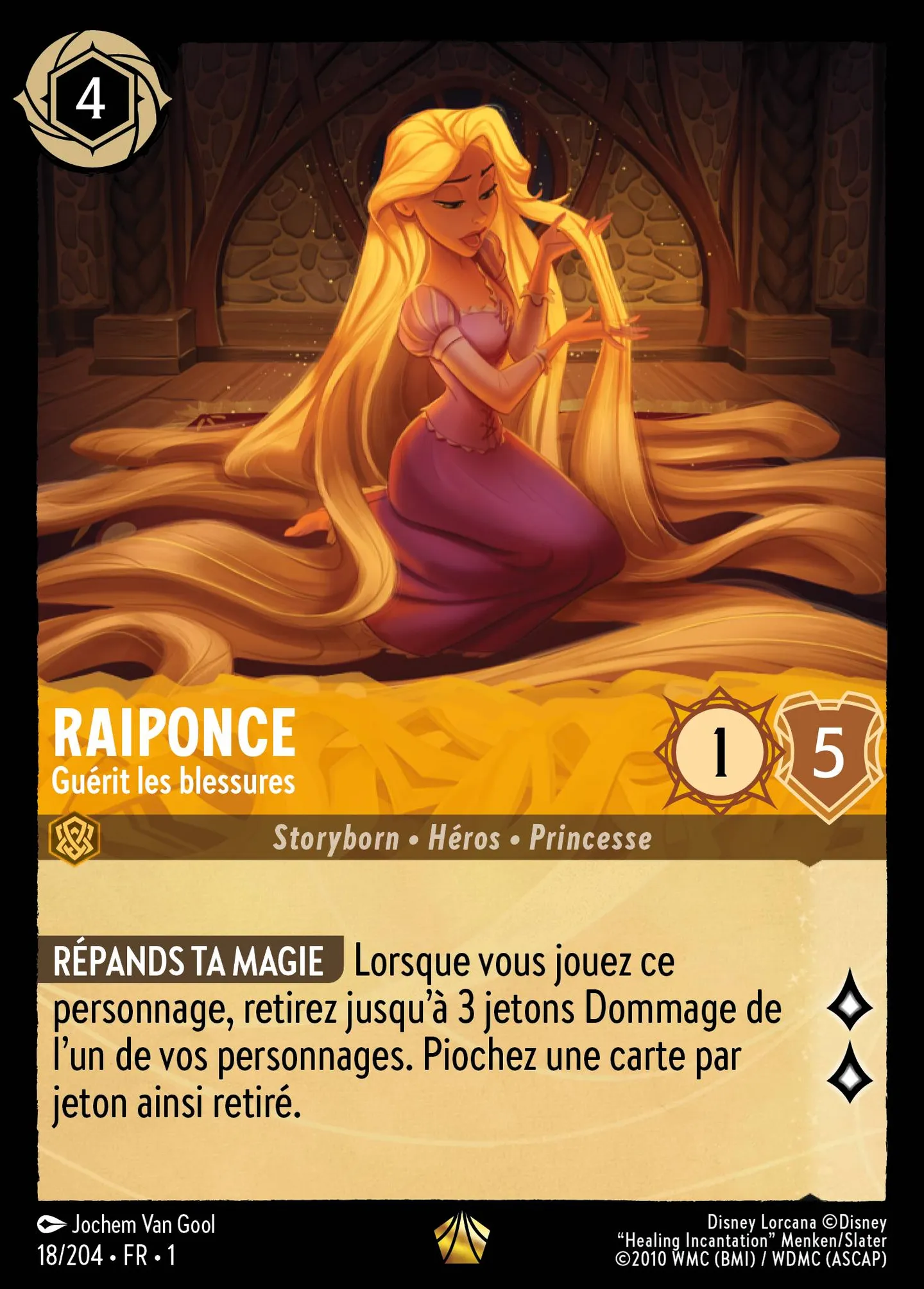 Raiponce - Guérit les blessures — The First Chapter — Lorcana