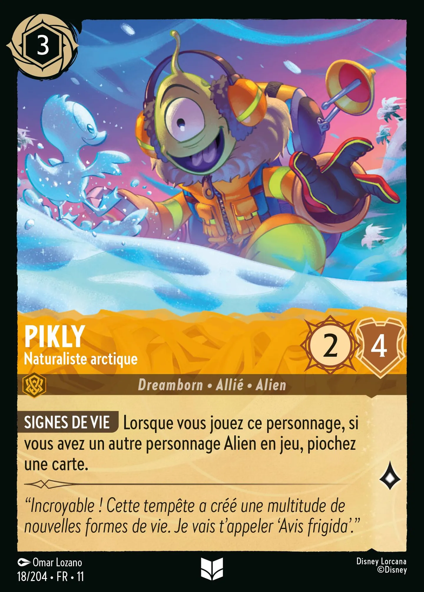 Pikly - Naturaliste arctique — Winterspell — Lorcana