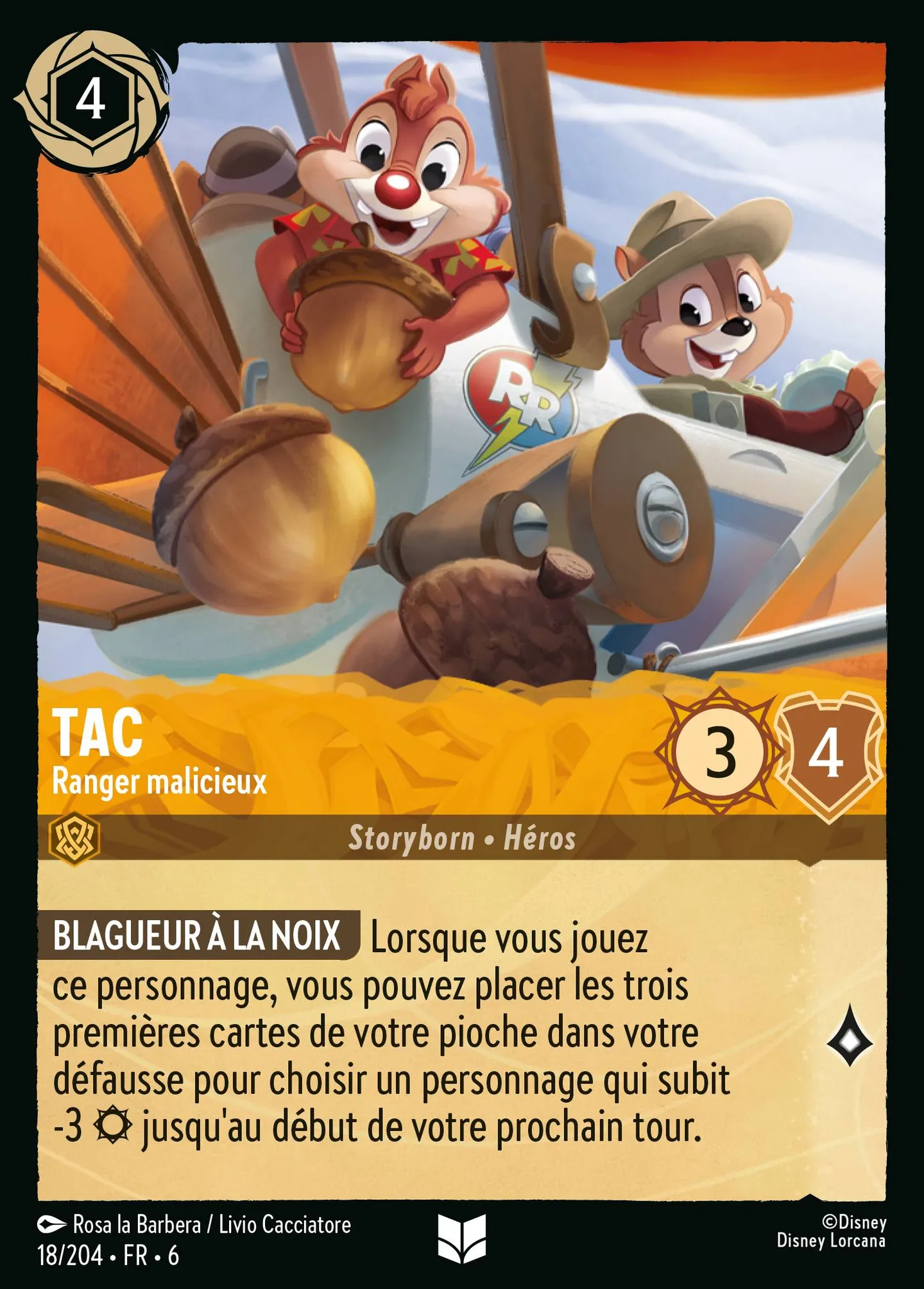 Tac - Ranger malicieux — Azurite Sea — Lorcana