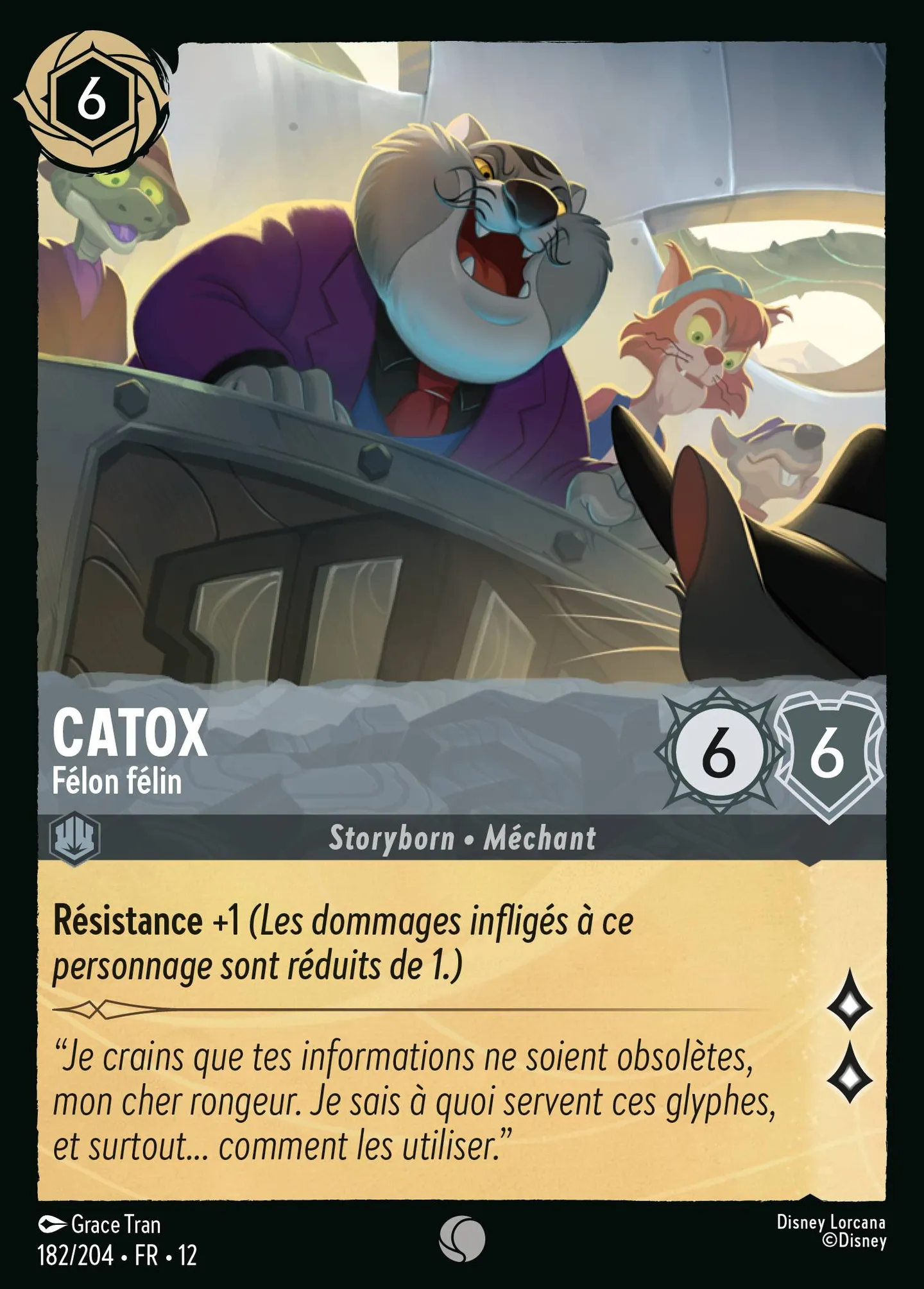Catox - Félon félin — Wilds Unknown — Lorcana