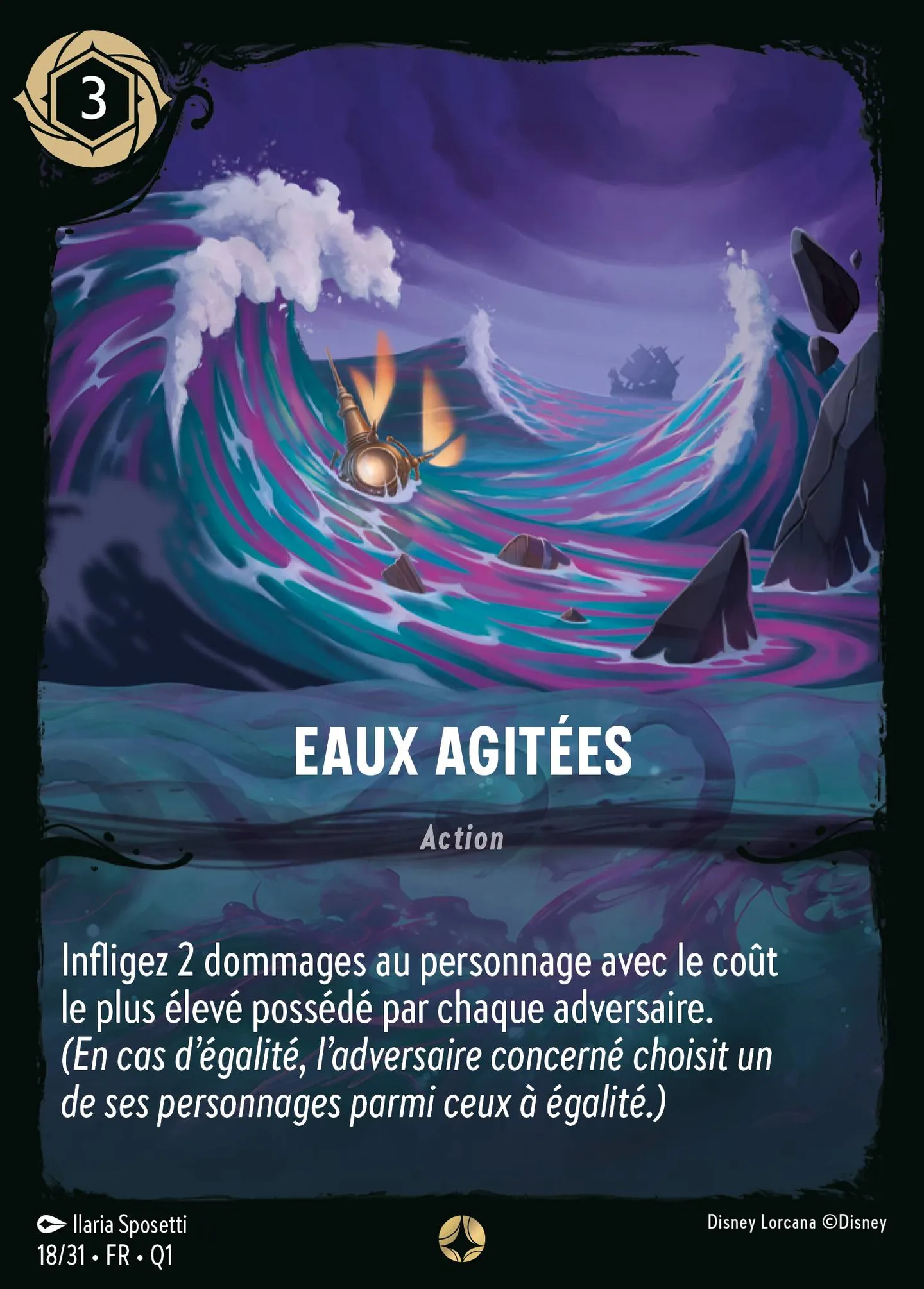 Eaux Agitées — Illumineer's Quest: Deep Trouble — Lorcana
