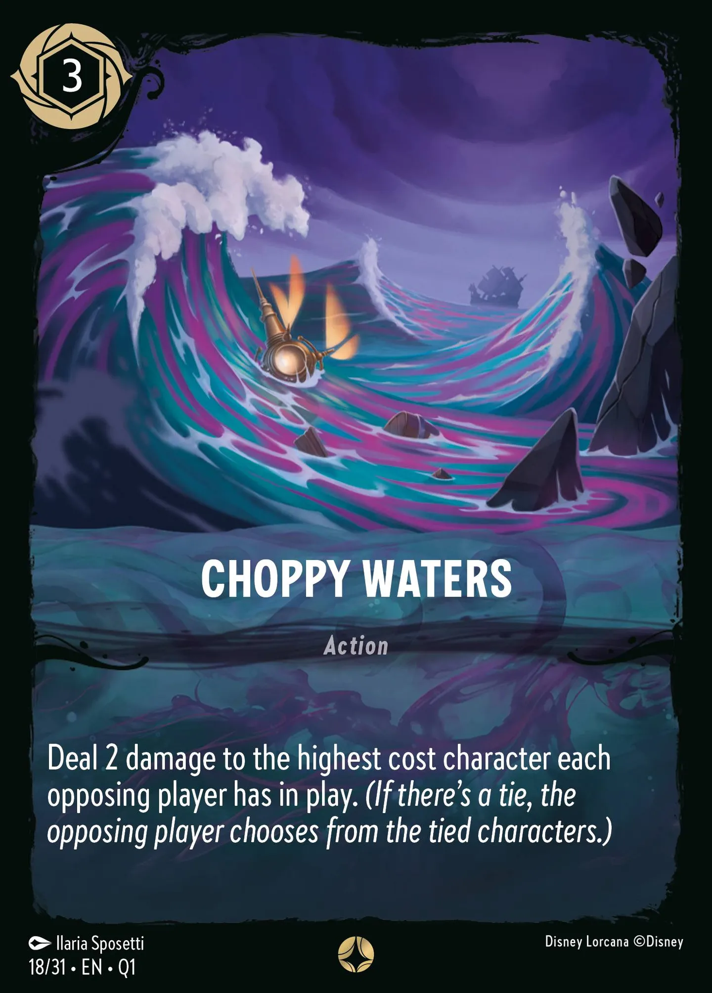 Choppy Waters — Illumineer's Quest: Deep Trouble — Lorcana