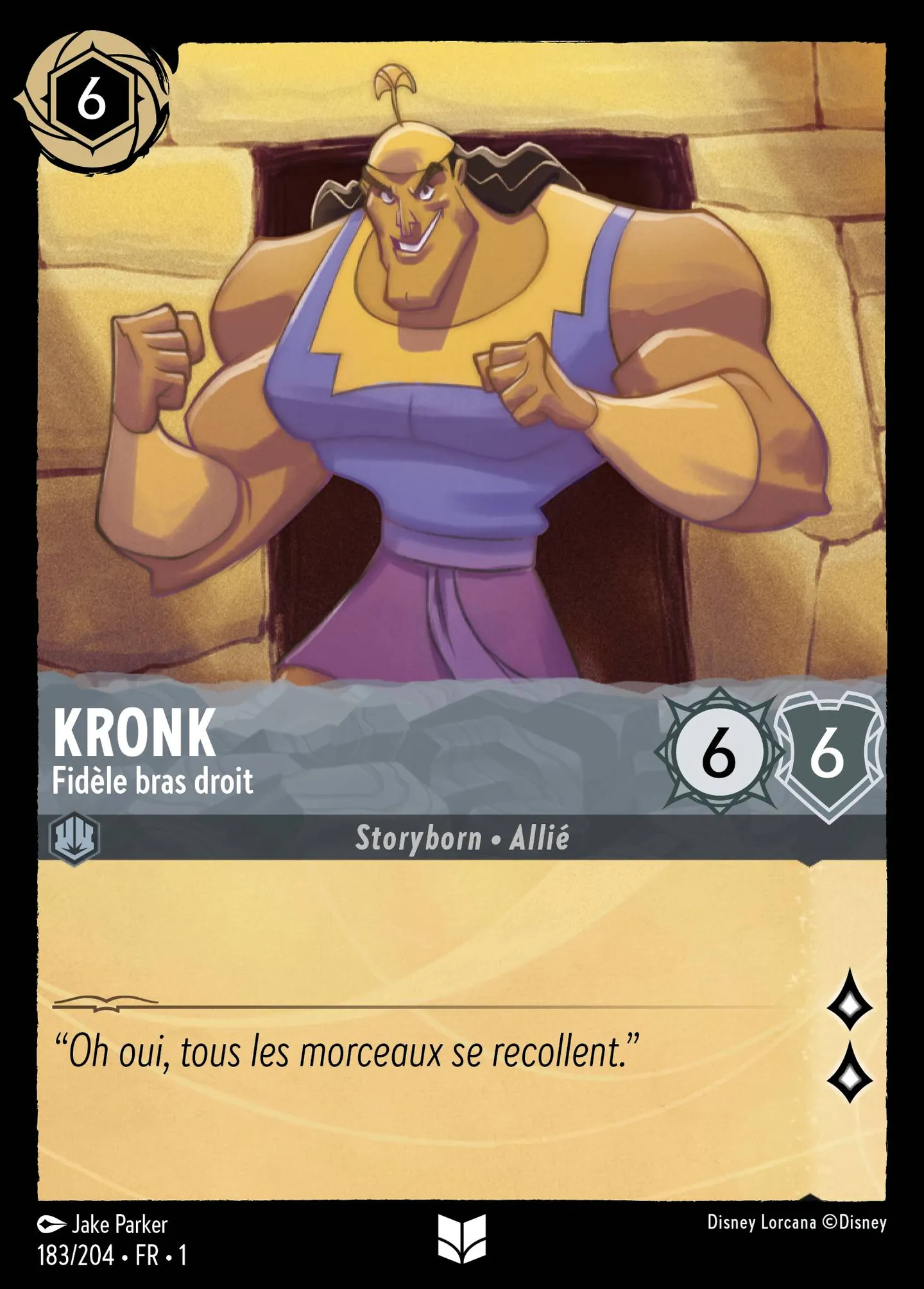 Kronk - Fidèle bras droit — The First Chapter — Lorcana