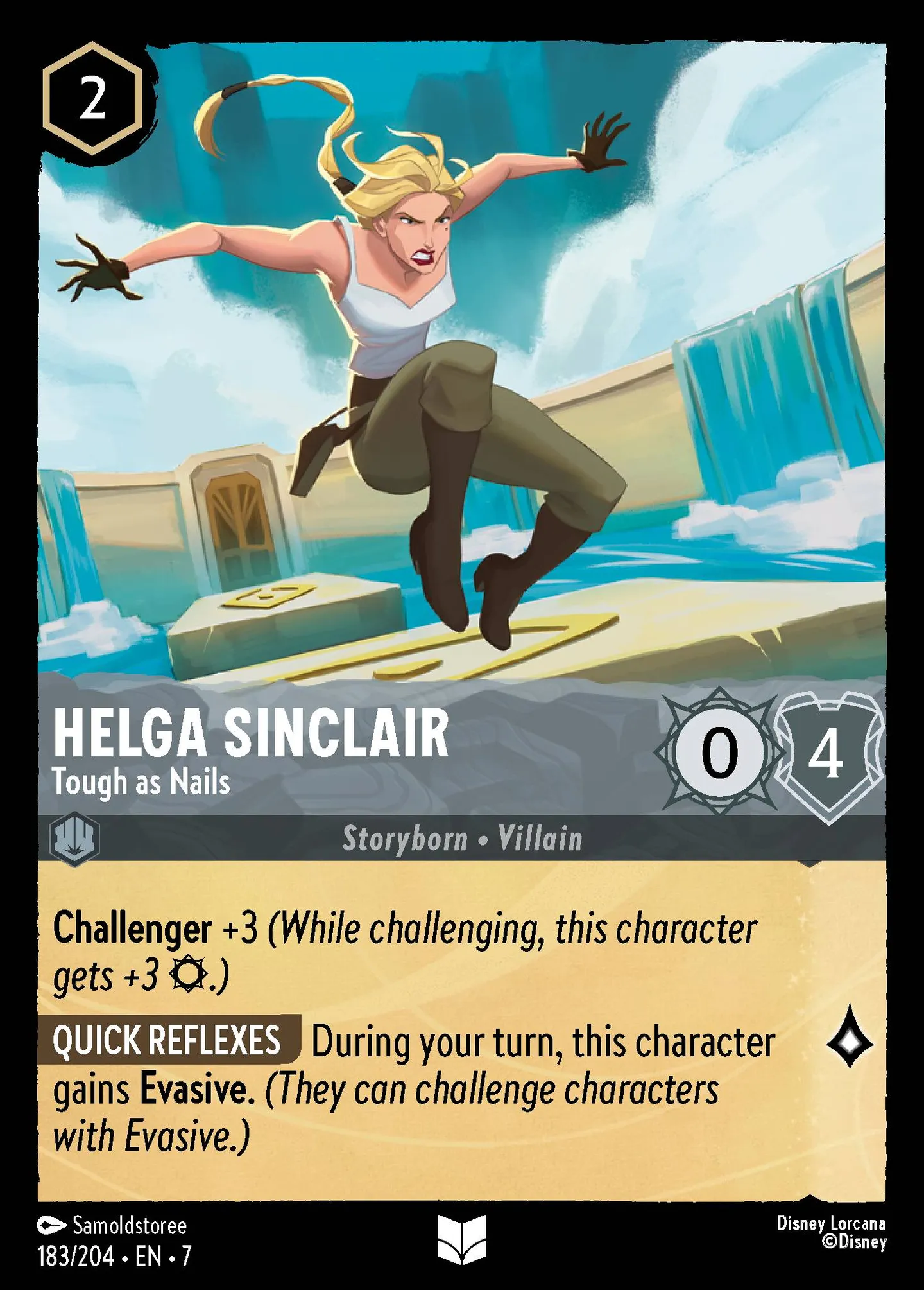 Helga Sinclair - Dure à cuire — Archazia's Island — Lorcana