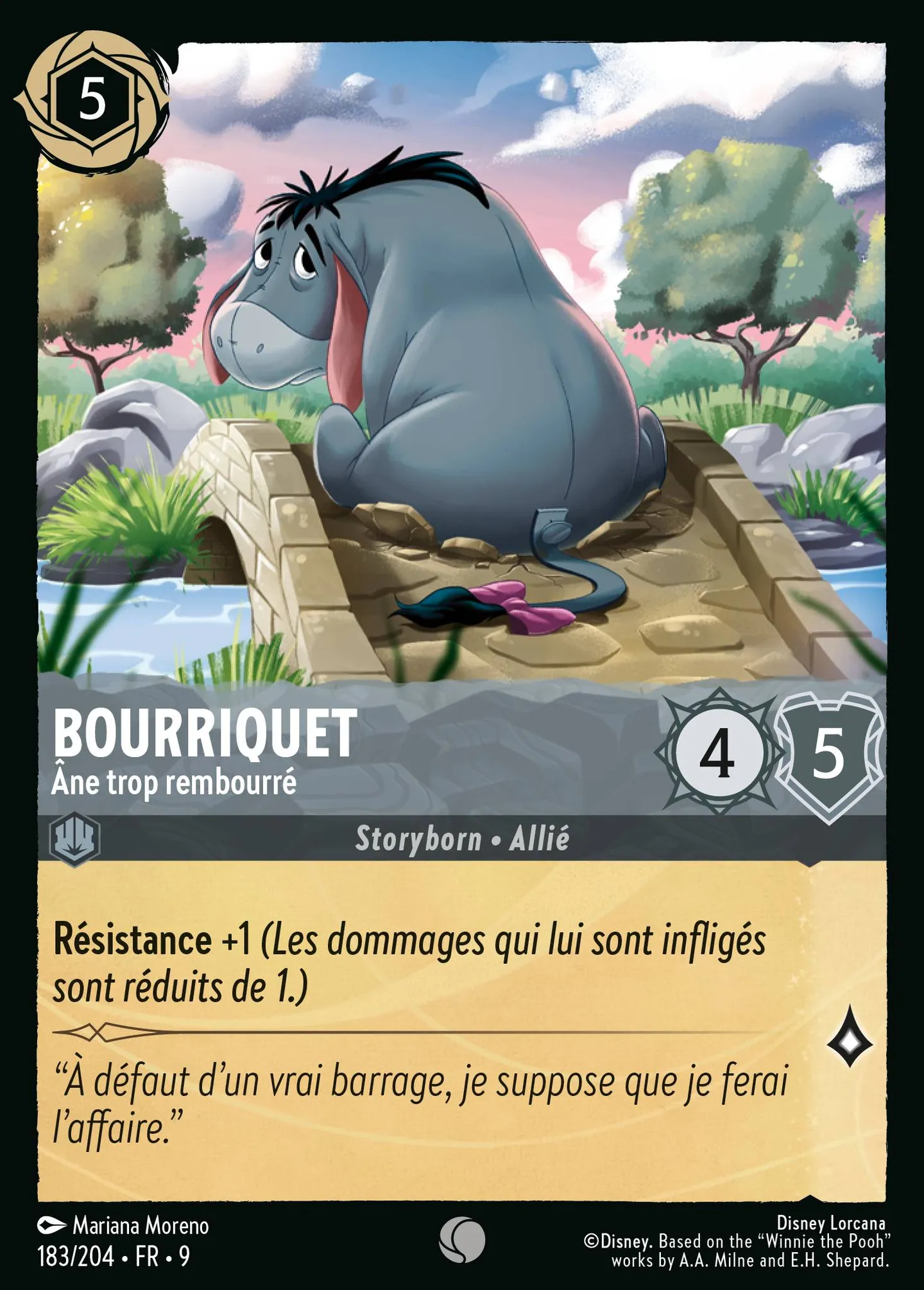 Bourriquet - Âne trop rembourré — Fabled — Lorcana