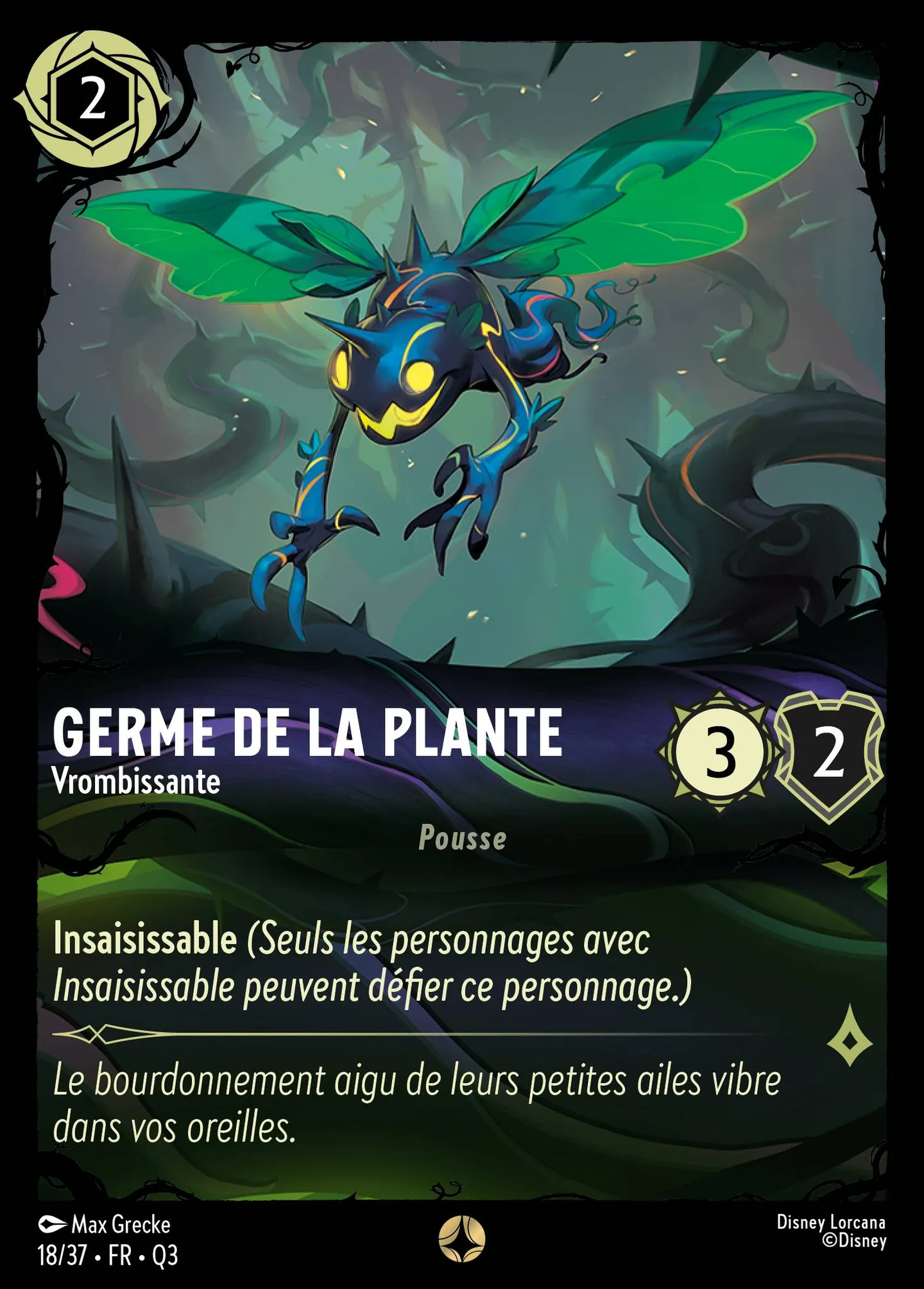 Germe de la Plante - Vrombissante — Illumineer's Quest: The Great Hunny Rescue — Lorcana