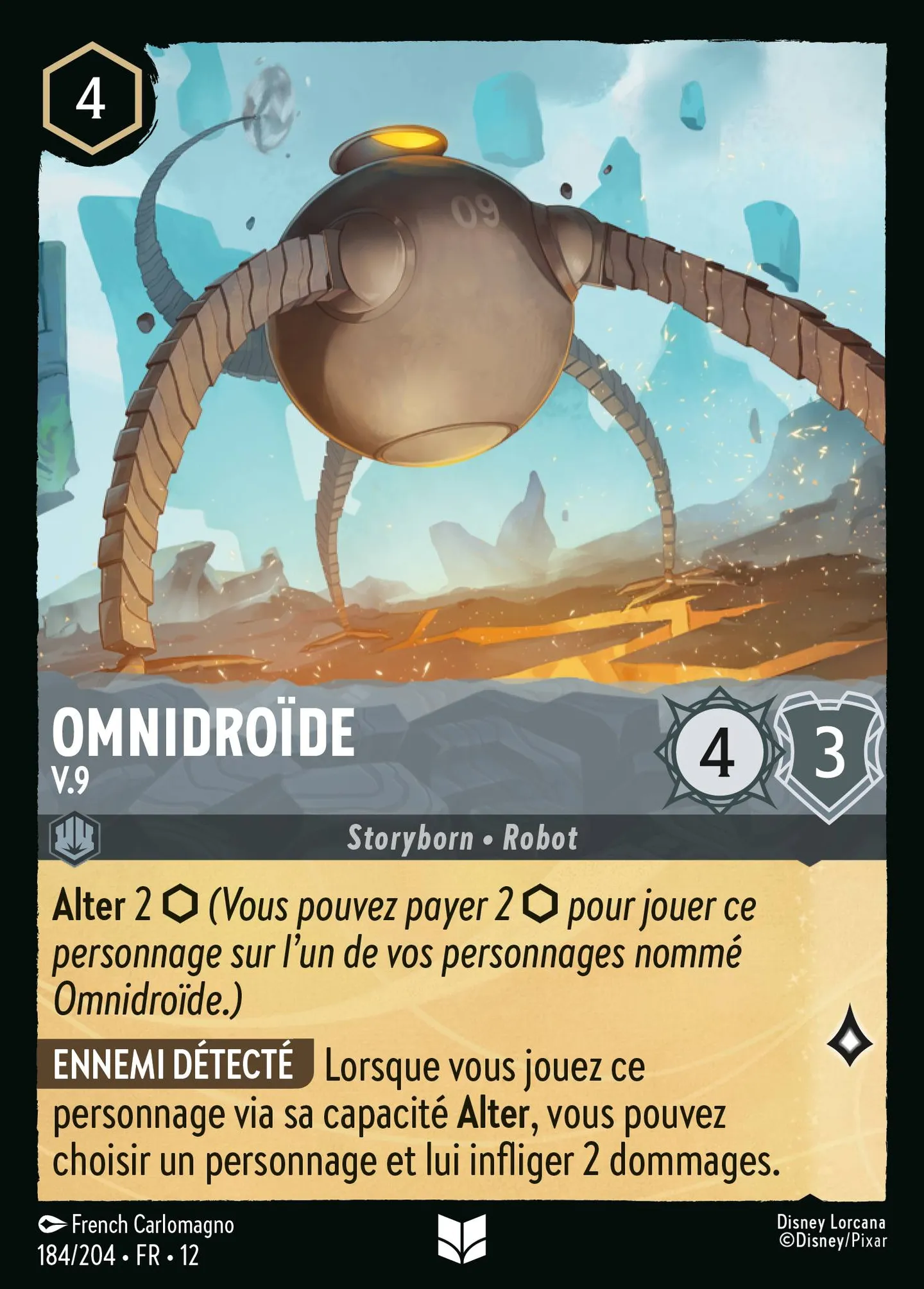 Omnidroïde - V.9 — Wilds Unknown — Lorcana