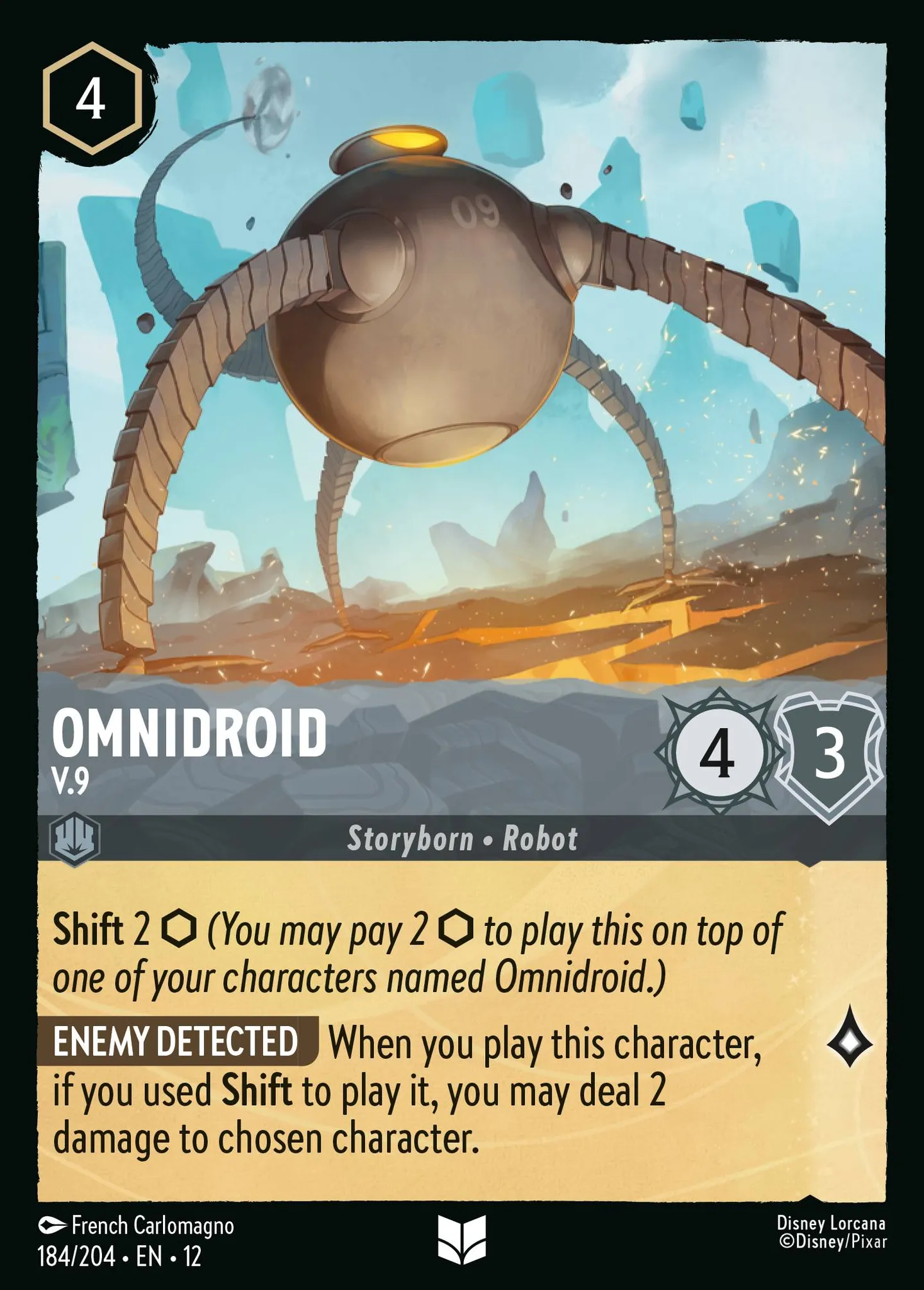 Omnidroïde - V.9 — Wilds Unknown — Lorcana