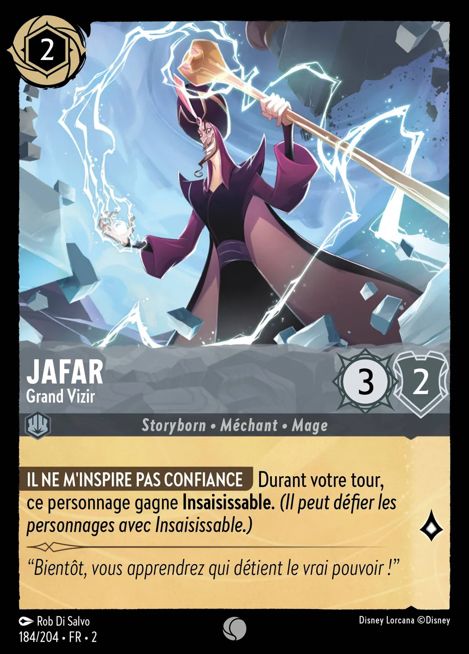Jafar - Grand Vizir from Rise of the Floodborn - Lorcana