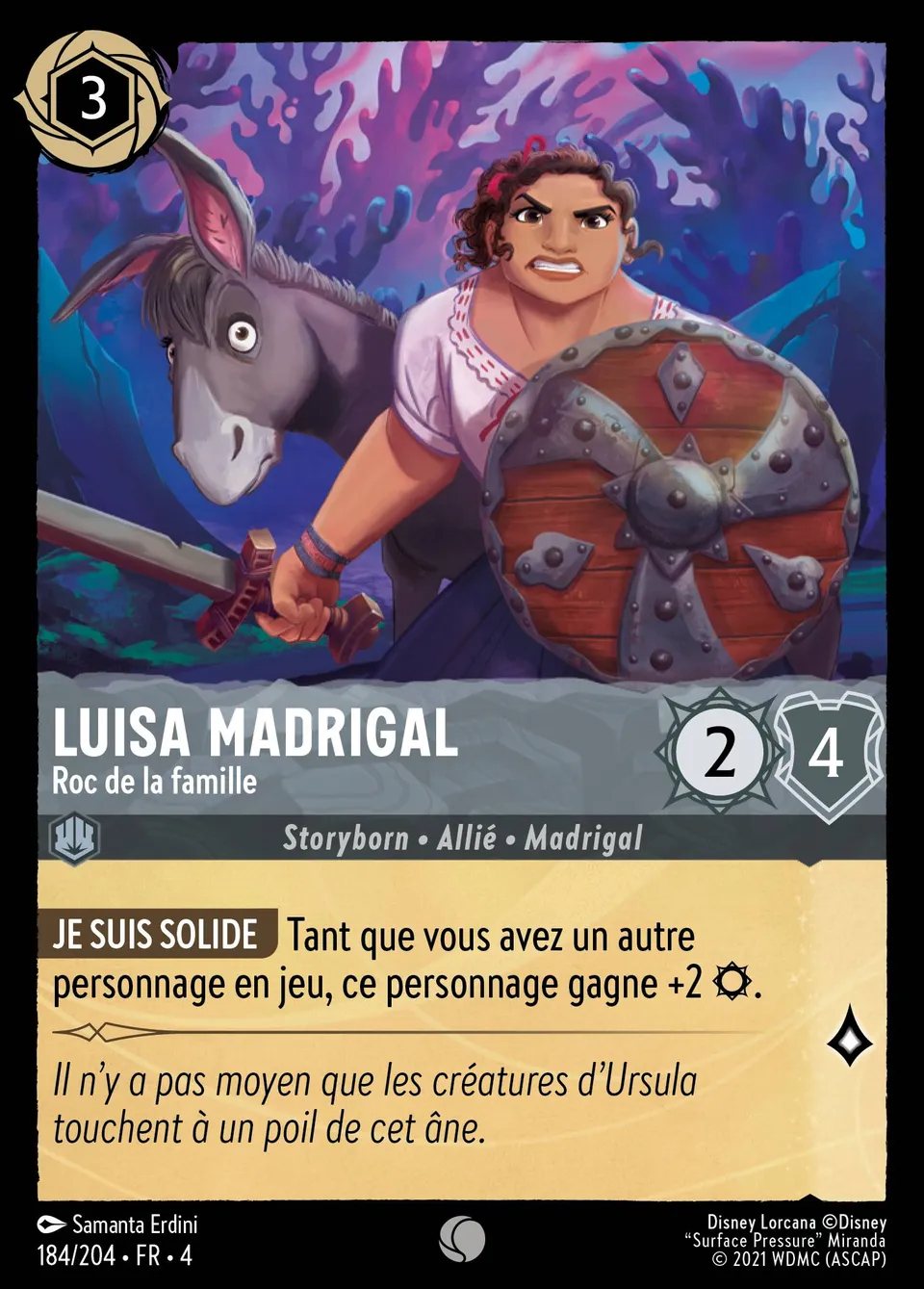 Luisa Madrigal - Roc de la famille from Ursula's Return - Lorcana