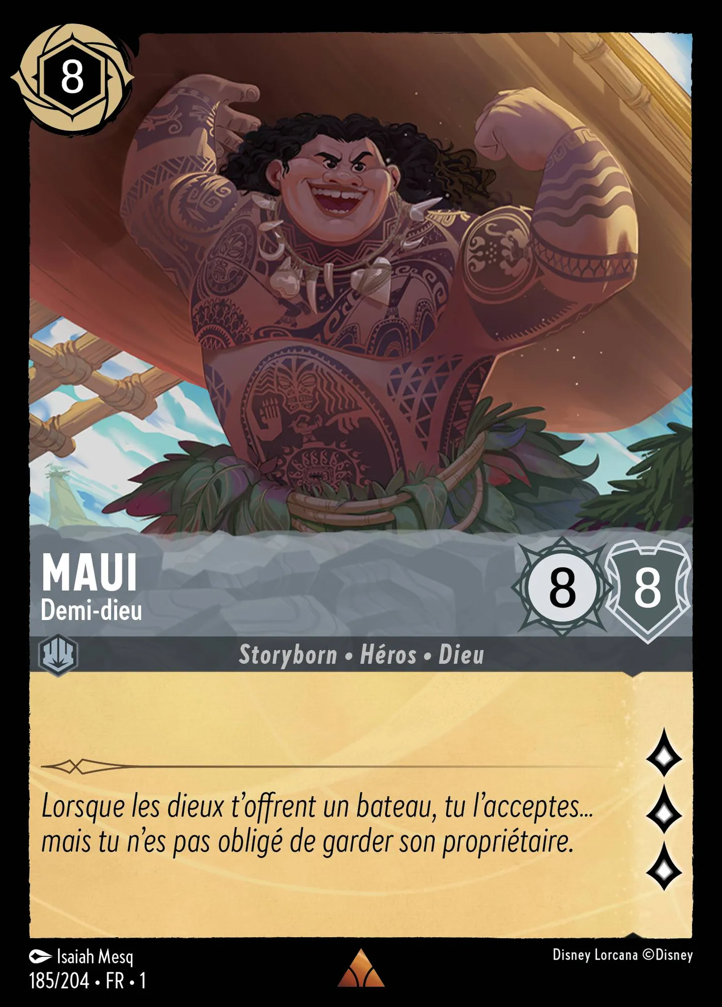 Maui - Demi-dieu — The First Chapter — Lorcana