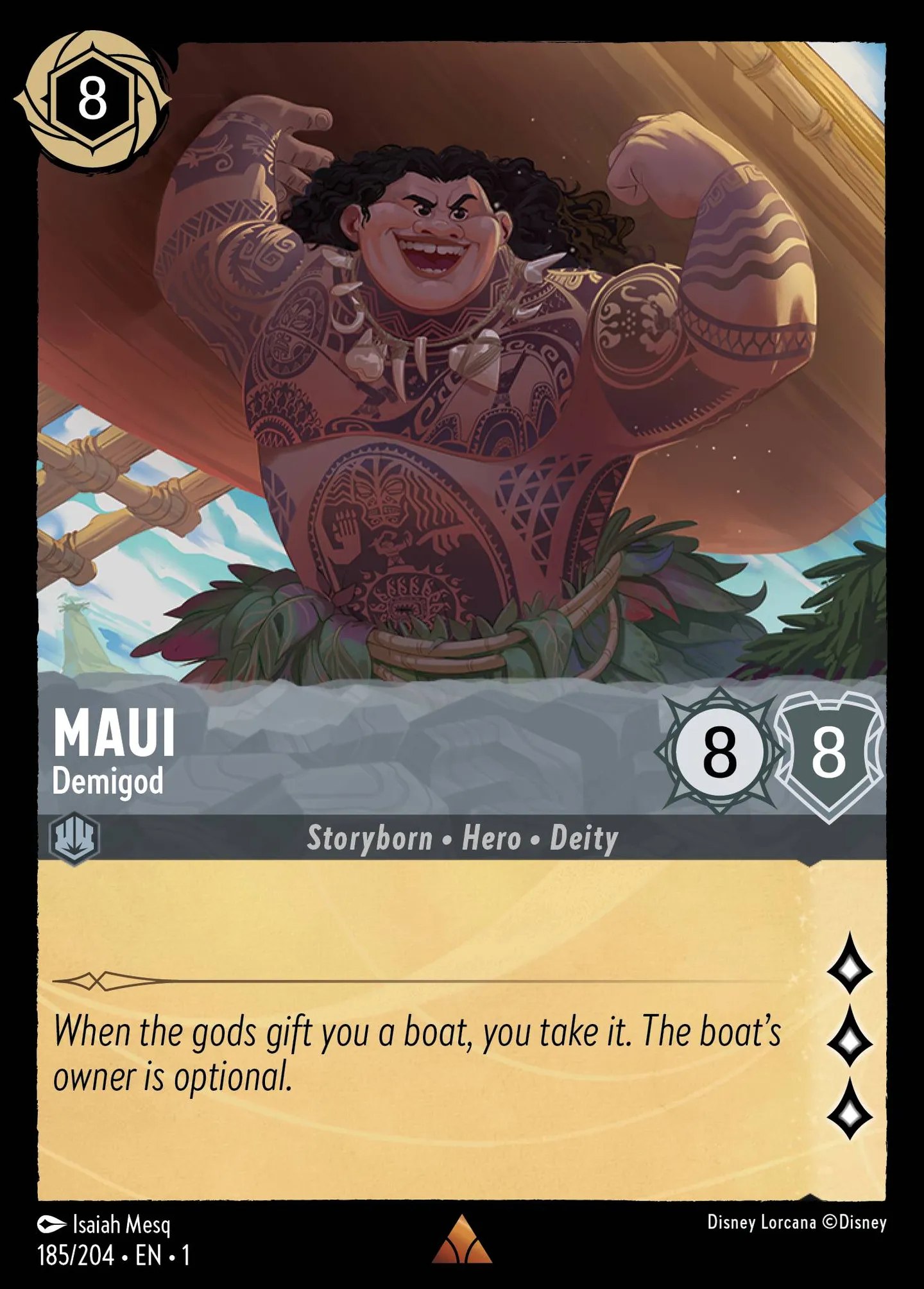 Maui - Demigod — The First Chapter — Lorcana