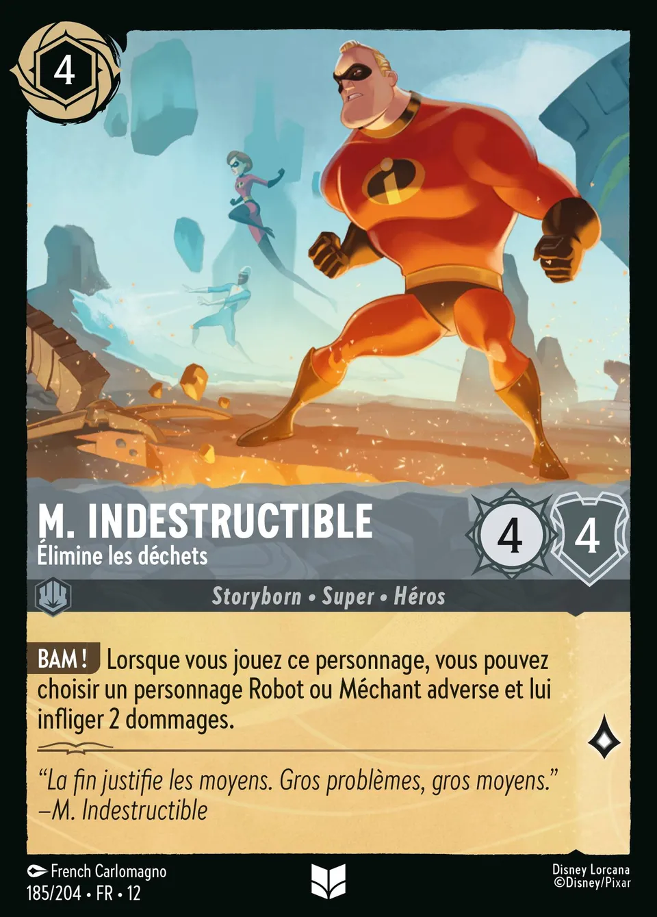 M. Indestructible - Élimine les déchets from Wilds Unknown - Lorcana