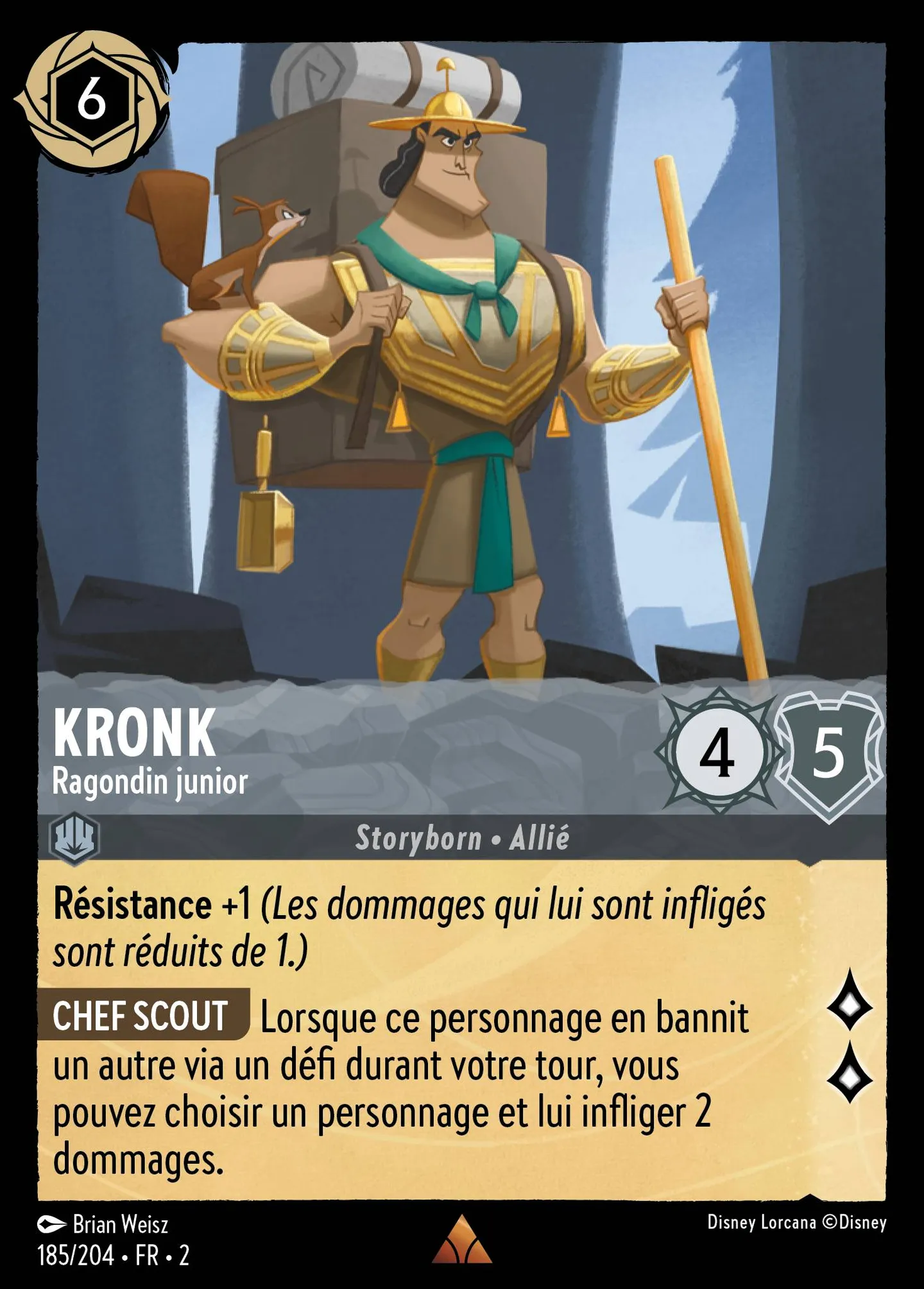 Kronk - Ragondin junior — Rise of the Floodborn — Lorcana