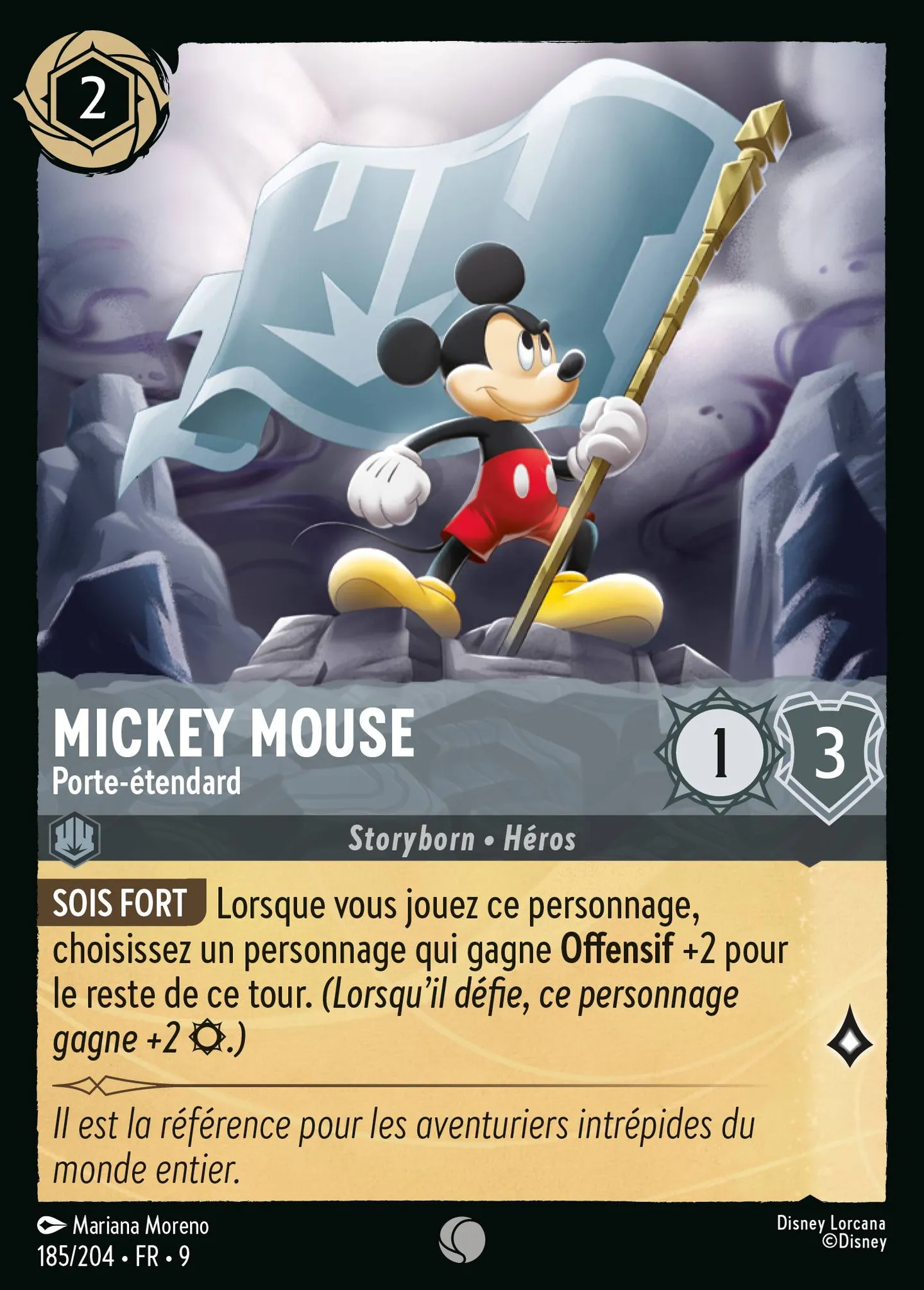 Mickey Mouse - Porte-étendard — Fabled — Lorcana