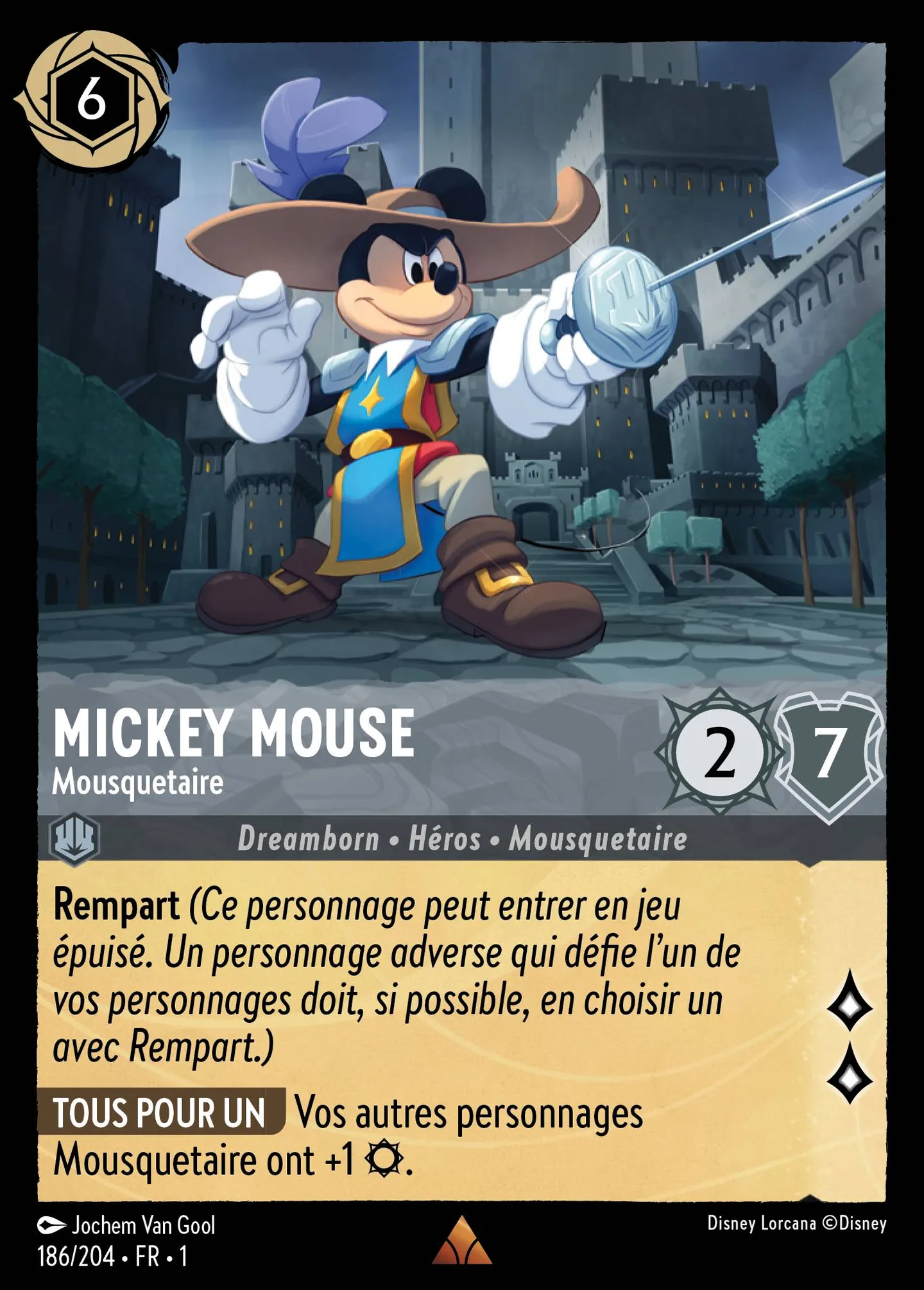 Mickey Mouse - Mousquetaire — The First Chapter — Lorcana
