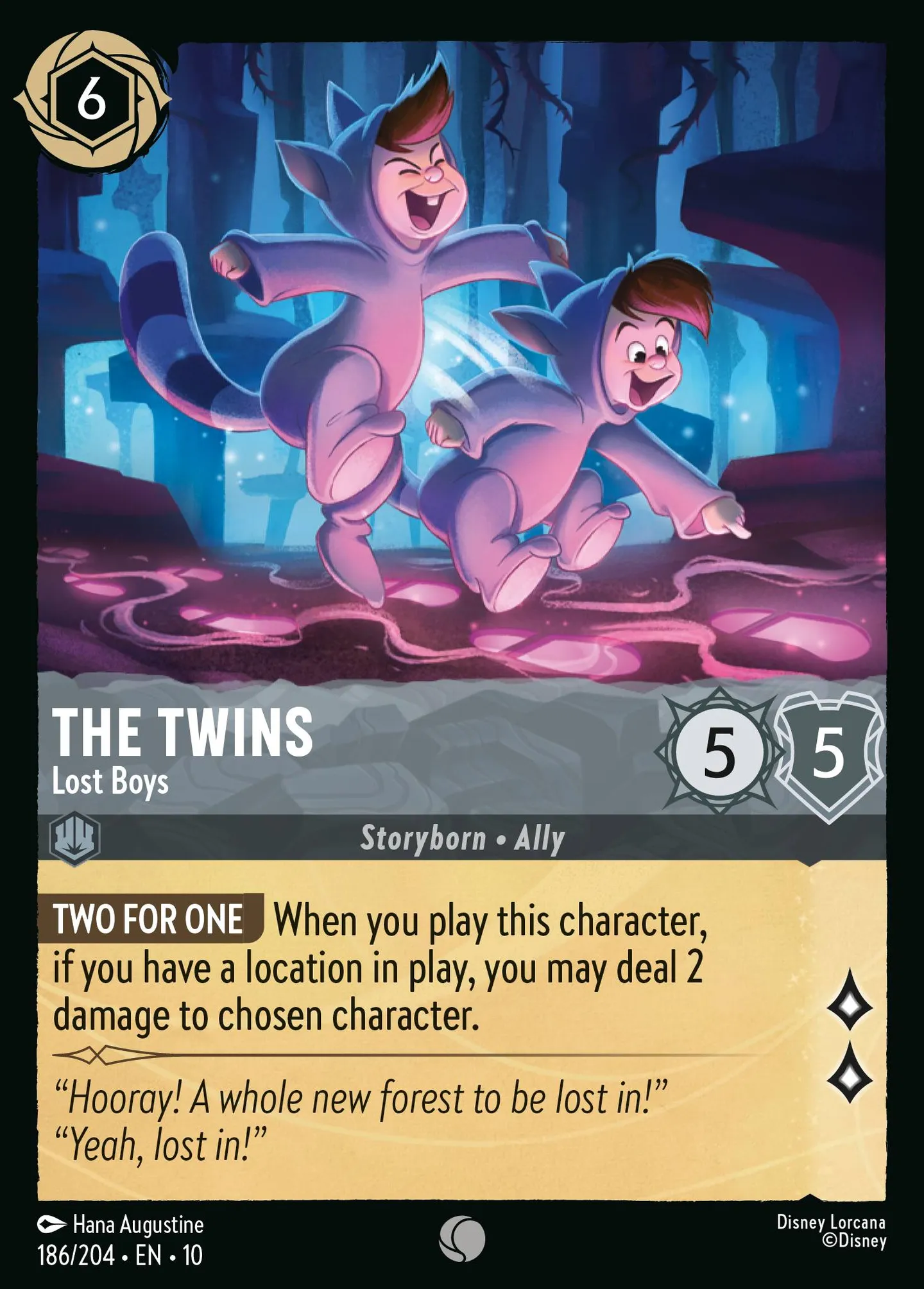 Les jumeaux - Enfants perdus — Whispers in the Well — Lorcana