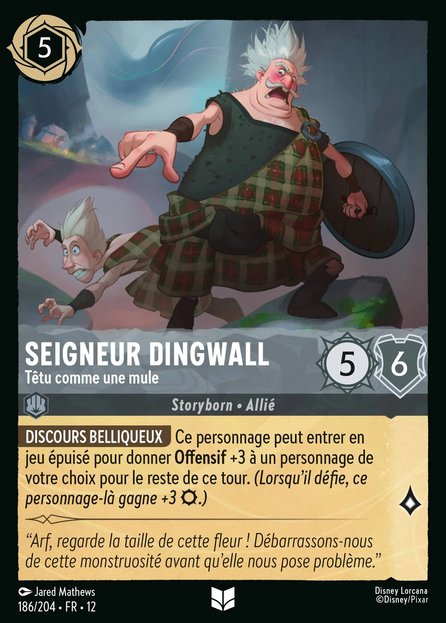 Seigneur Dingwall - Têtu comme une mule — Wilds Unknown — Lorcana