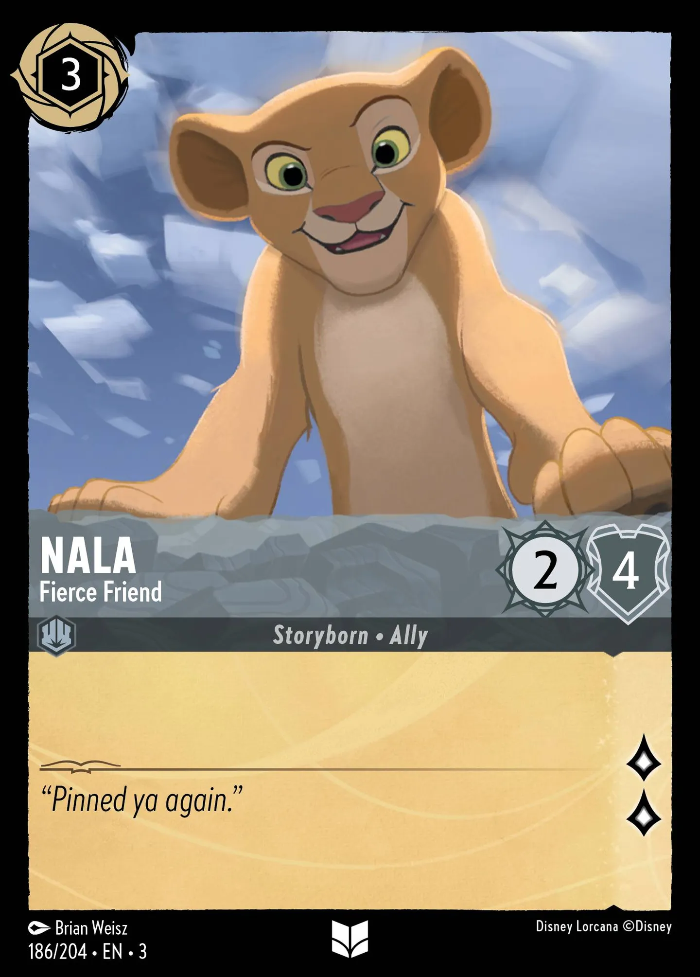 Nala - Amie farouche — Into the Inklands — Lorcana